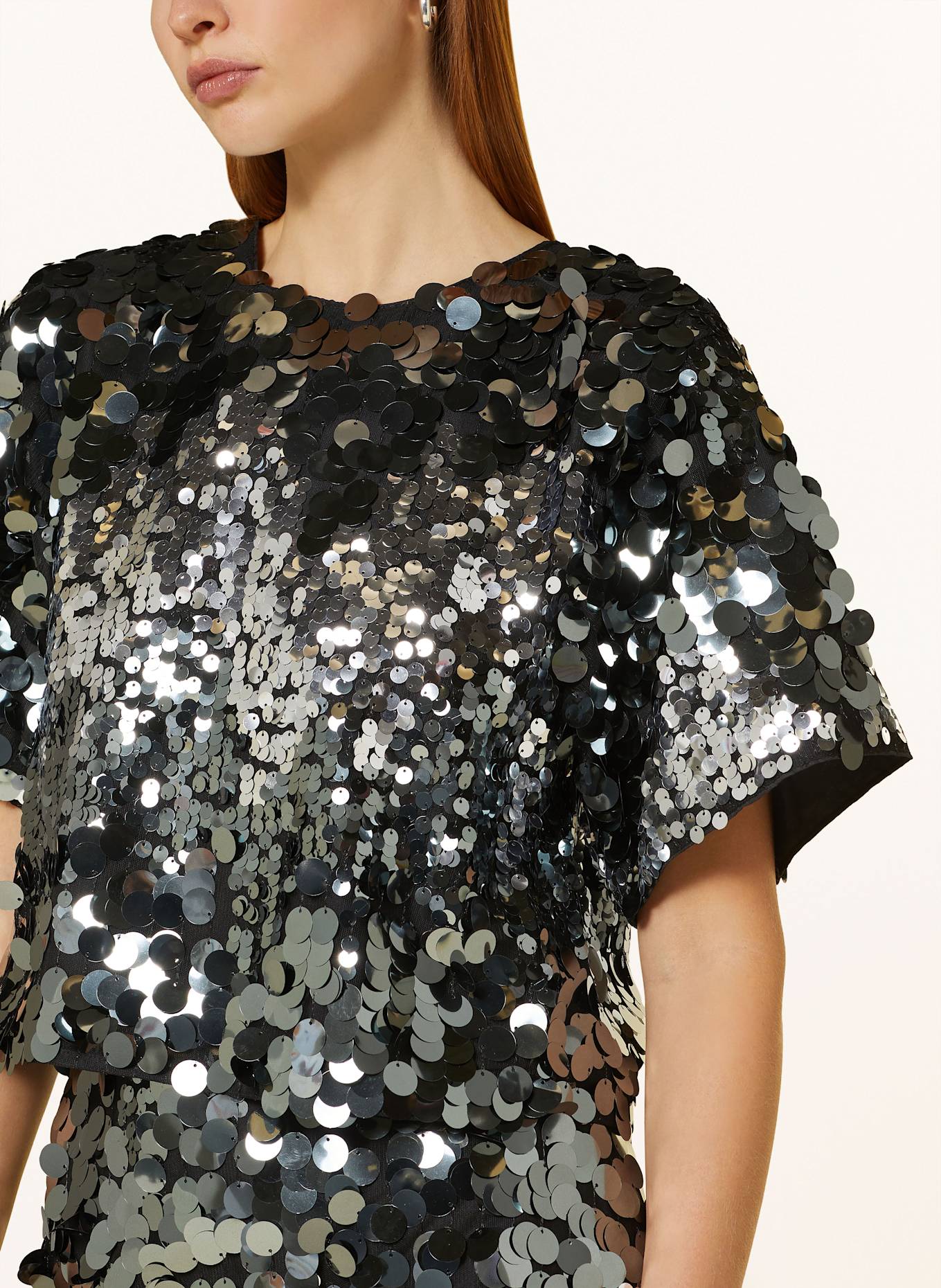 T shirt sequin femme top