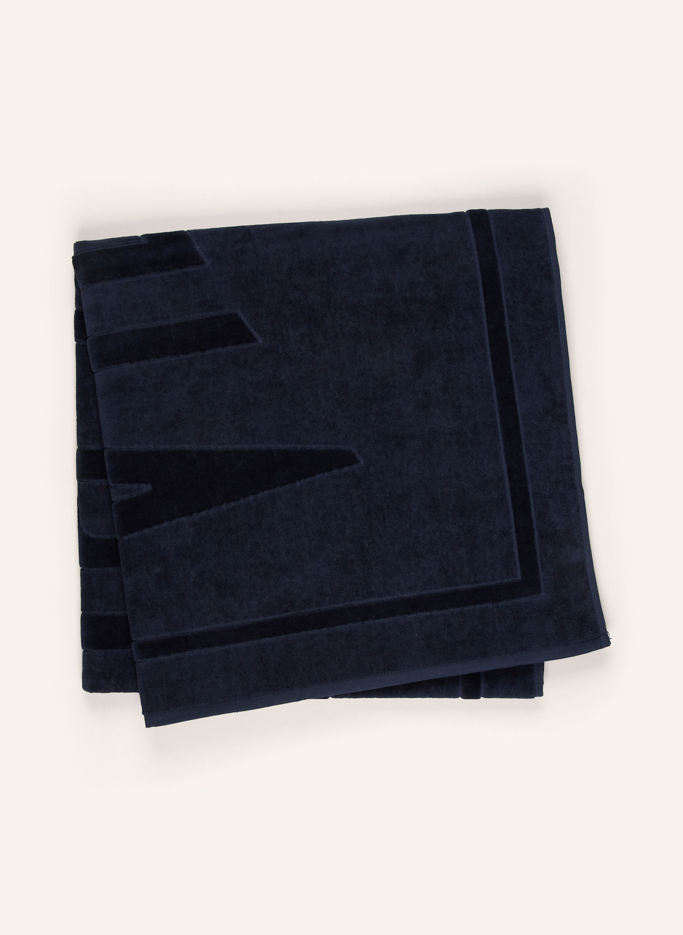 VILEBREQUIN Strandtuch SOLID: DUNKELBLAU