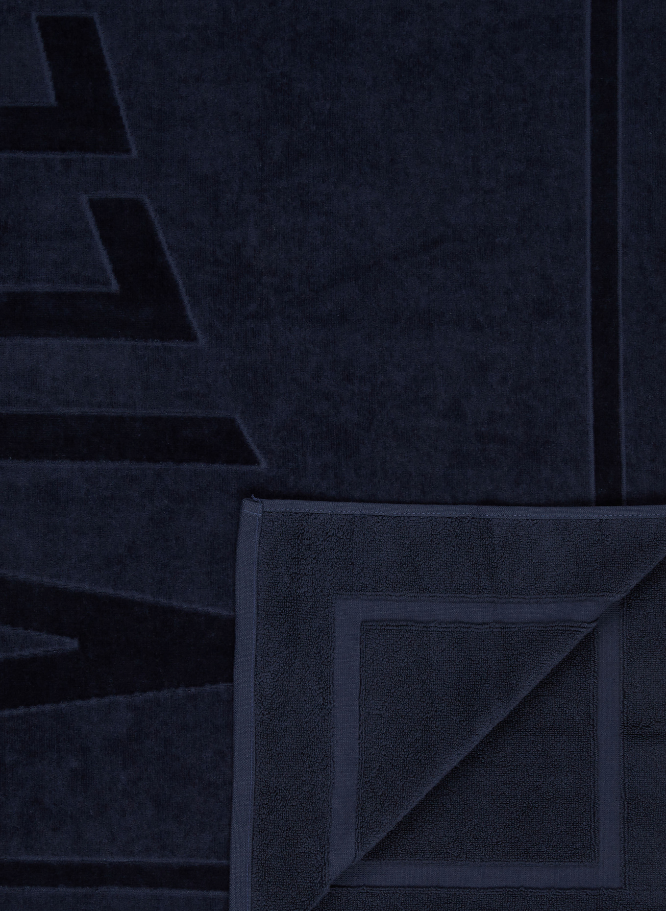 VILEBREQUIN Strandtuch SOLID: DUNKELBLAU