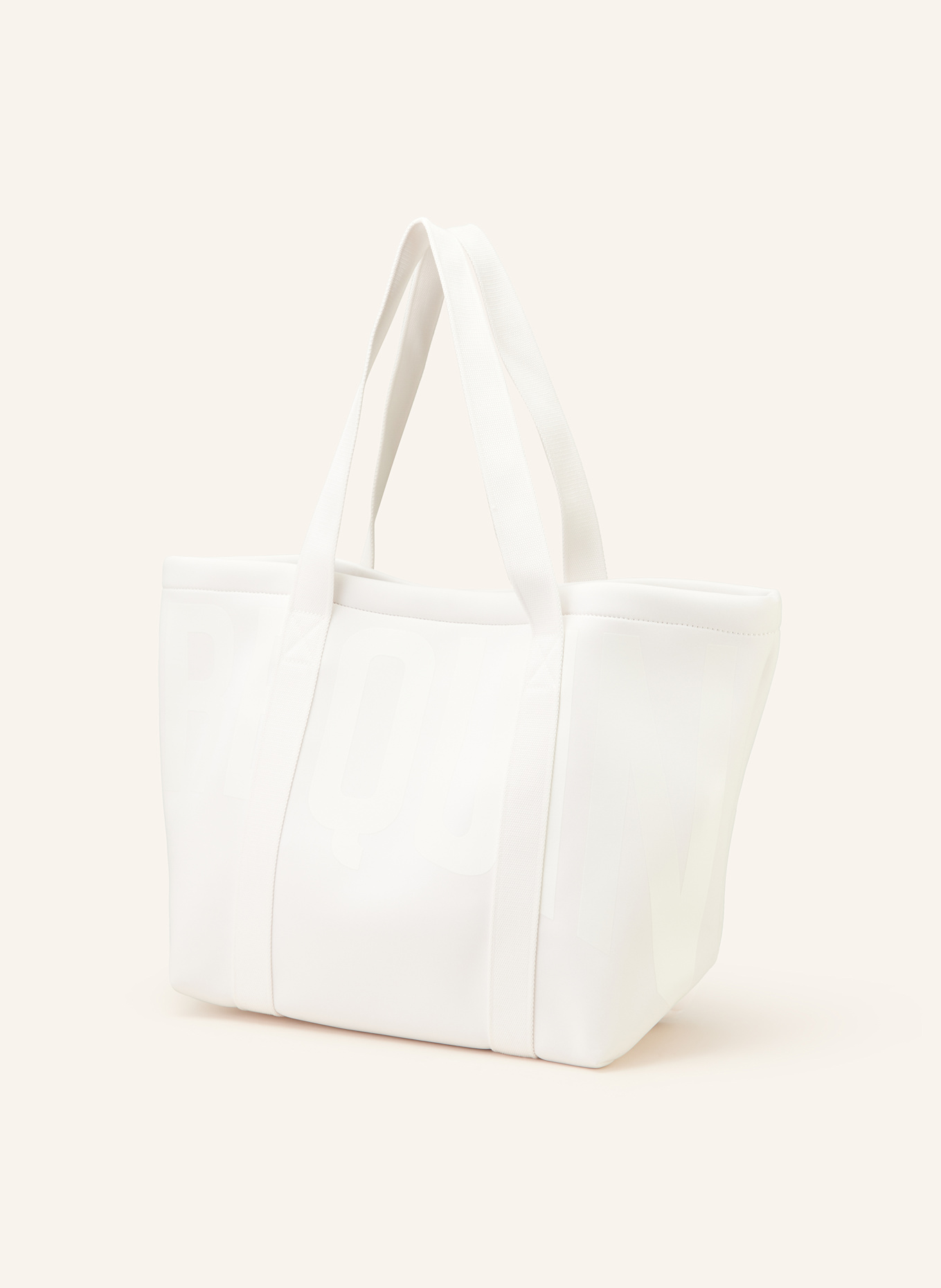 White canvas beach bag sale