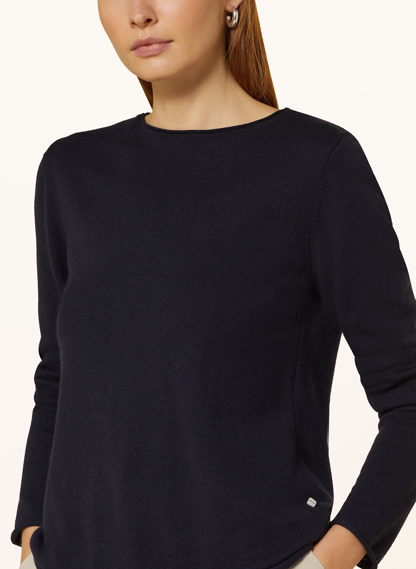 MAERZ MUENCHEN Pullover: DUNKELBLAU