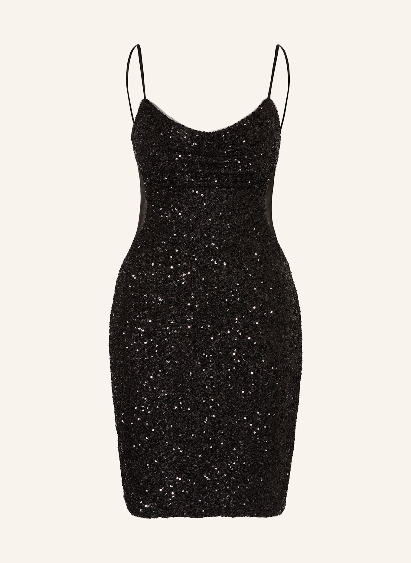 Hey Kyla Cocktail dress with sequins in black