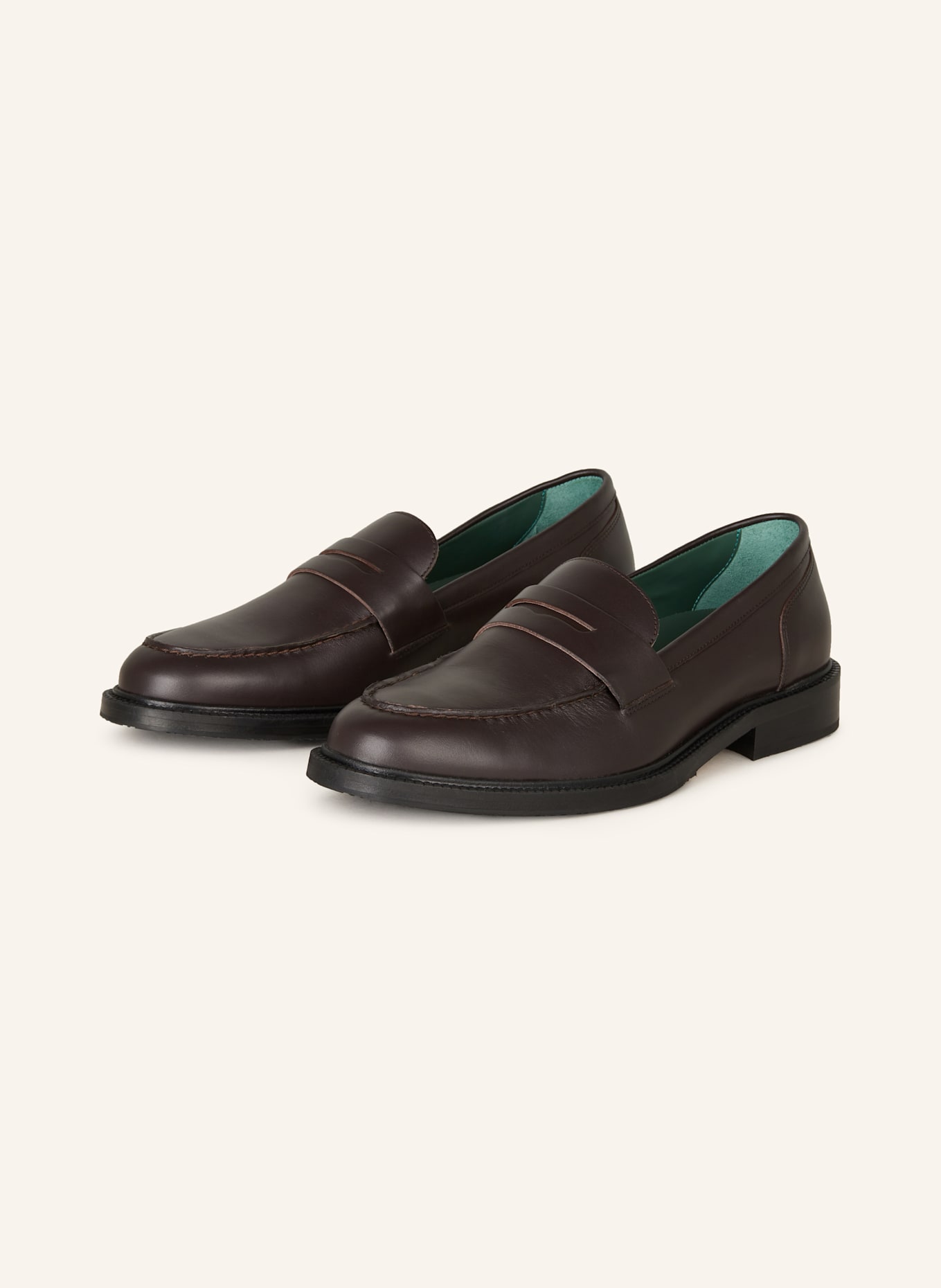 VINNY's Penny loafer TOWNEE: DARK BROWN