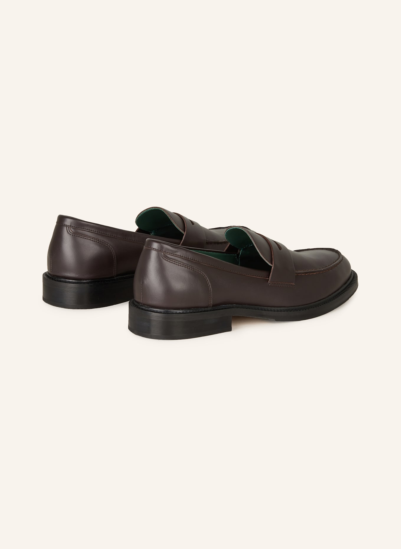 VINNY's Penny loafer TOWNEE: DARK BROWN