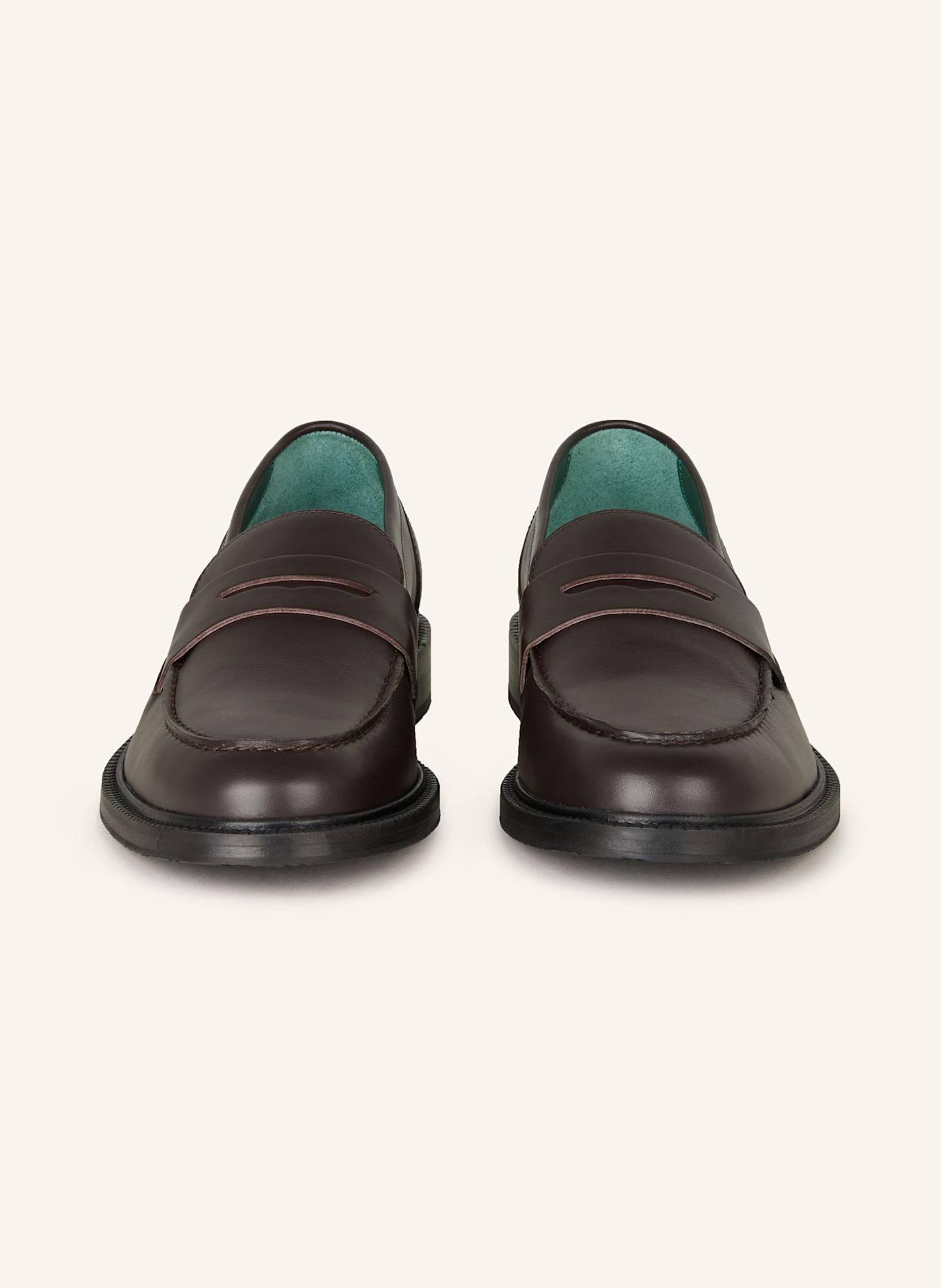 VINNY's Penny loafer TOWNEE: DARK BROWN