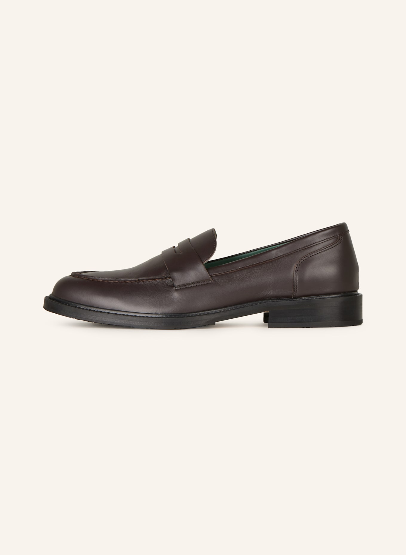 VINNY's Penny loafer TOWNEE: DARK BROWN