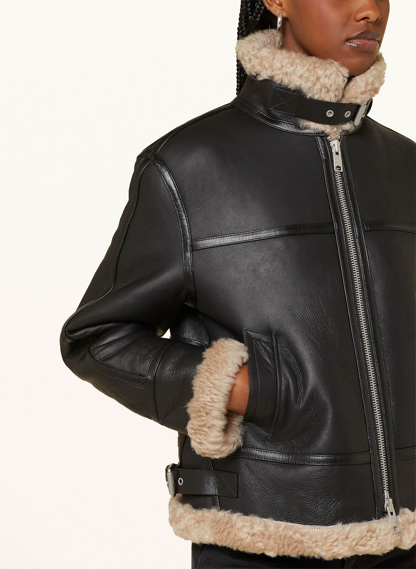 ALLSAINTS Leather jacket LOREL