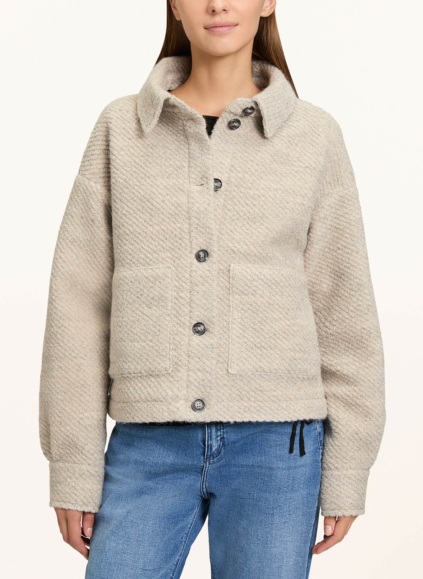 CARTOON Overshirt: TAUPE