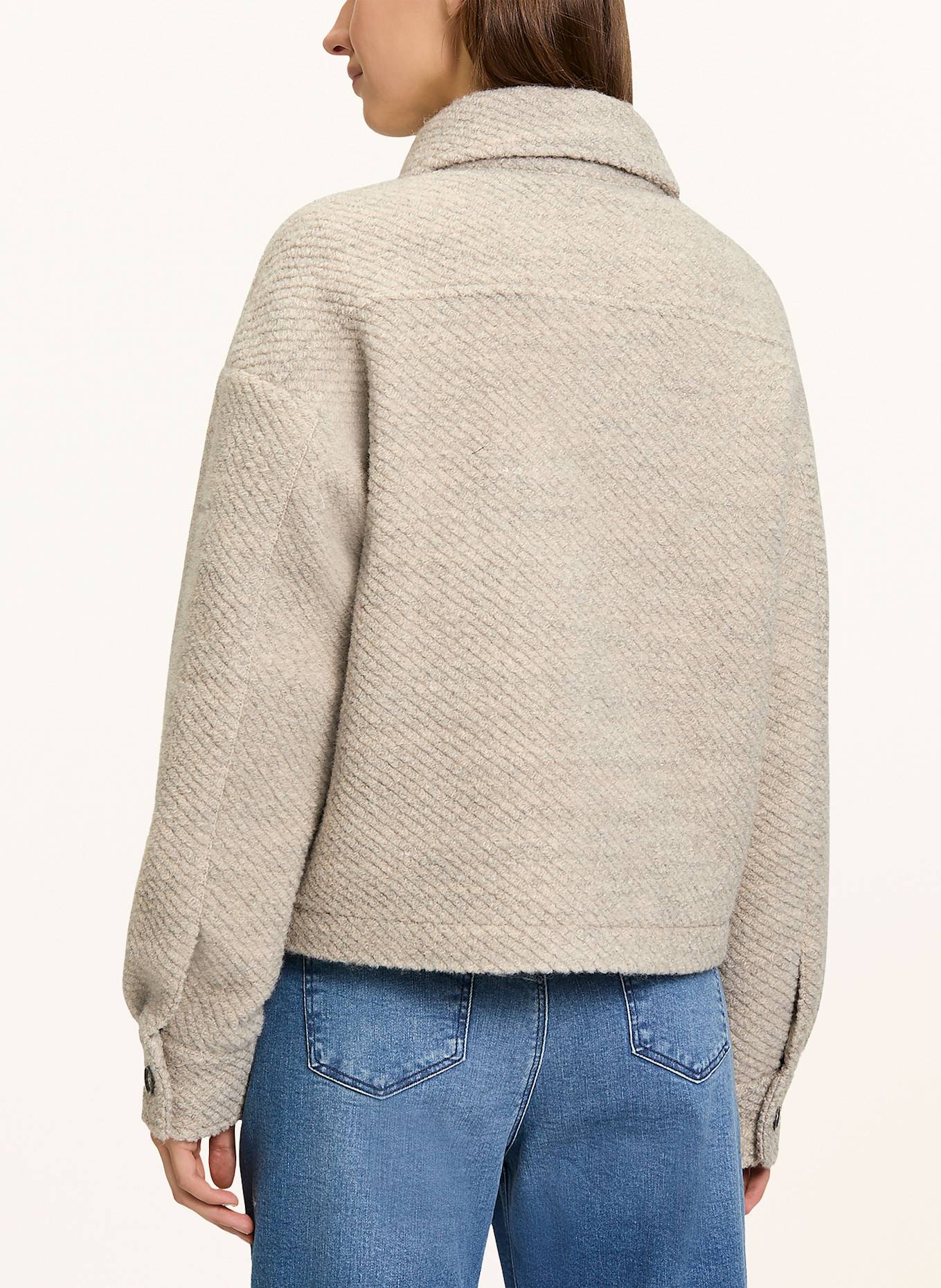 CARTOON Overshirt: TAUPE