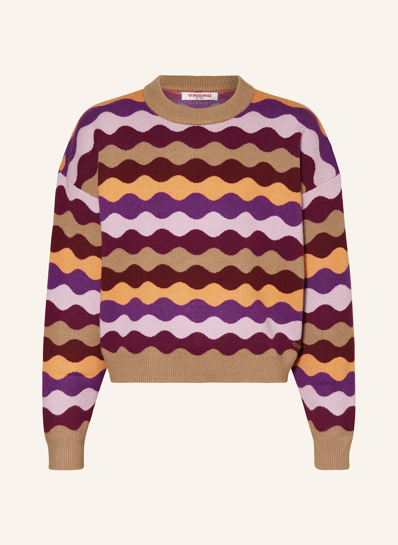 VINGINO Pullover MARLIZE, Farbe: brown leopard t shirt (Bild 1)