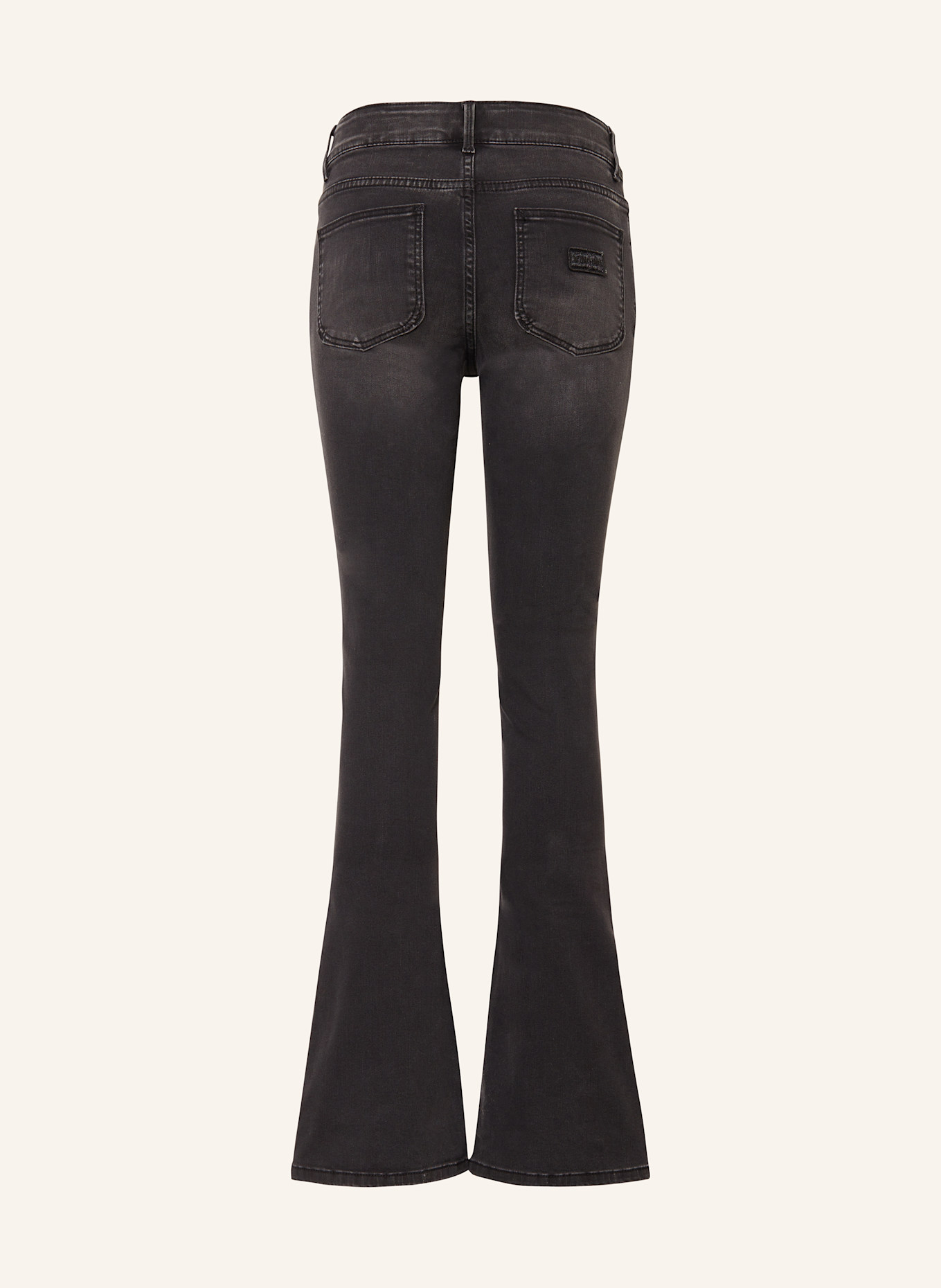 VINGINO Džíny BRITTE Flared Fit: TMAVĚ ŠEDÁ