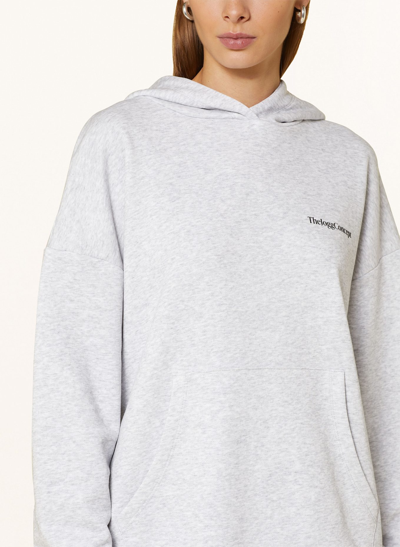 TheJoggConcept Hoodie JCSAJA: HELLGRAU