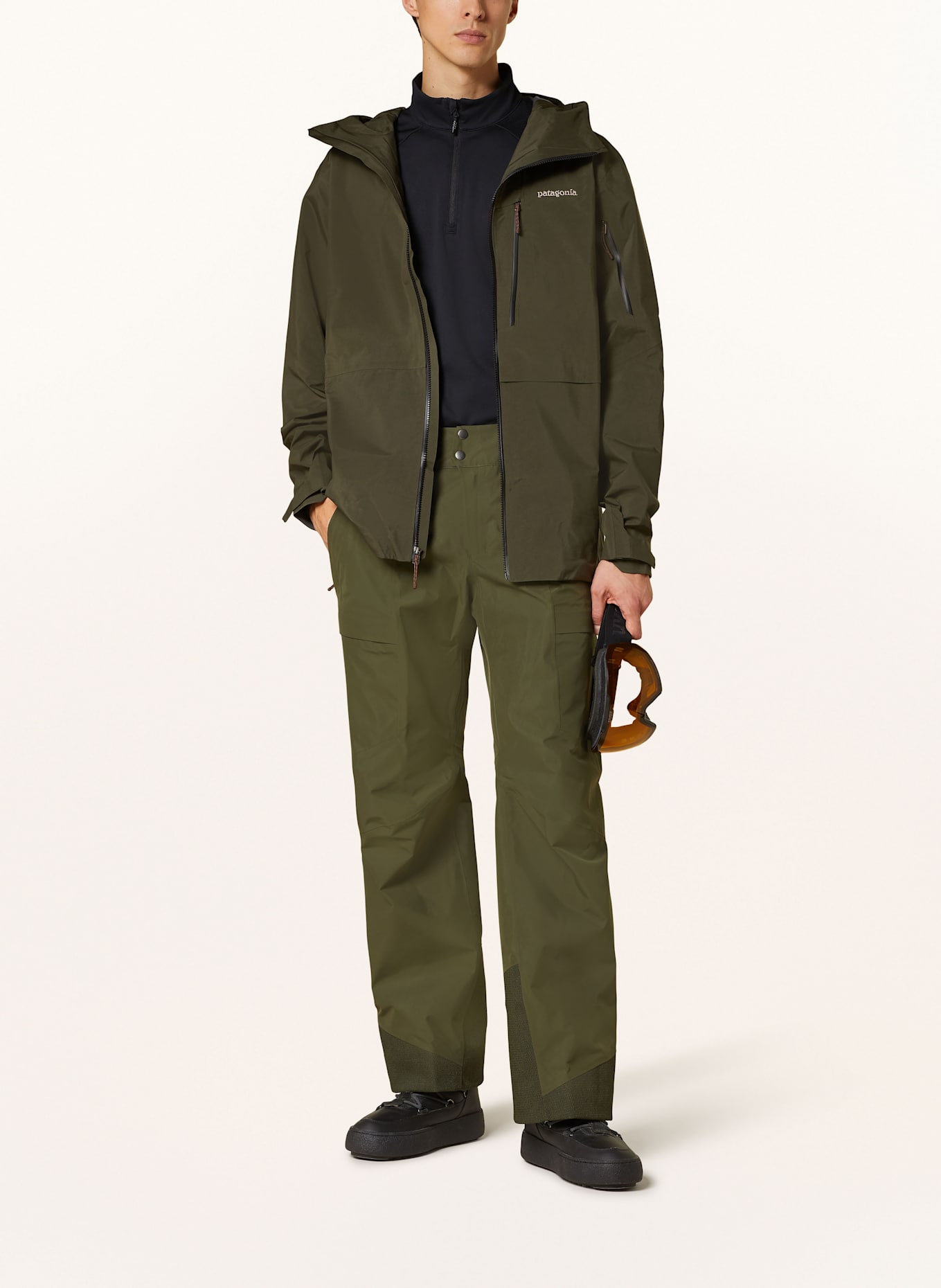 patagonia Skihose STORM SHIFT: OLIV