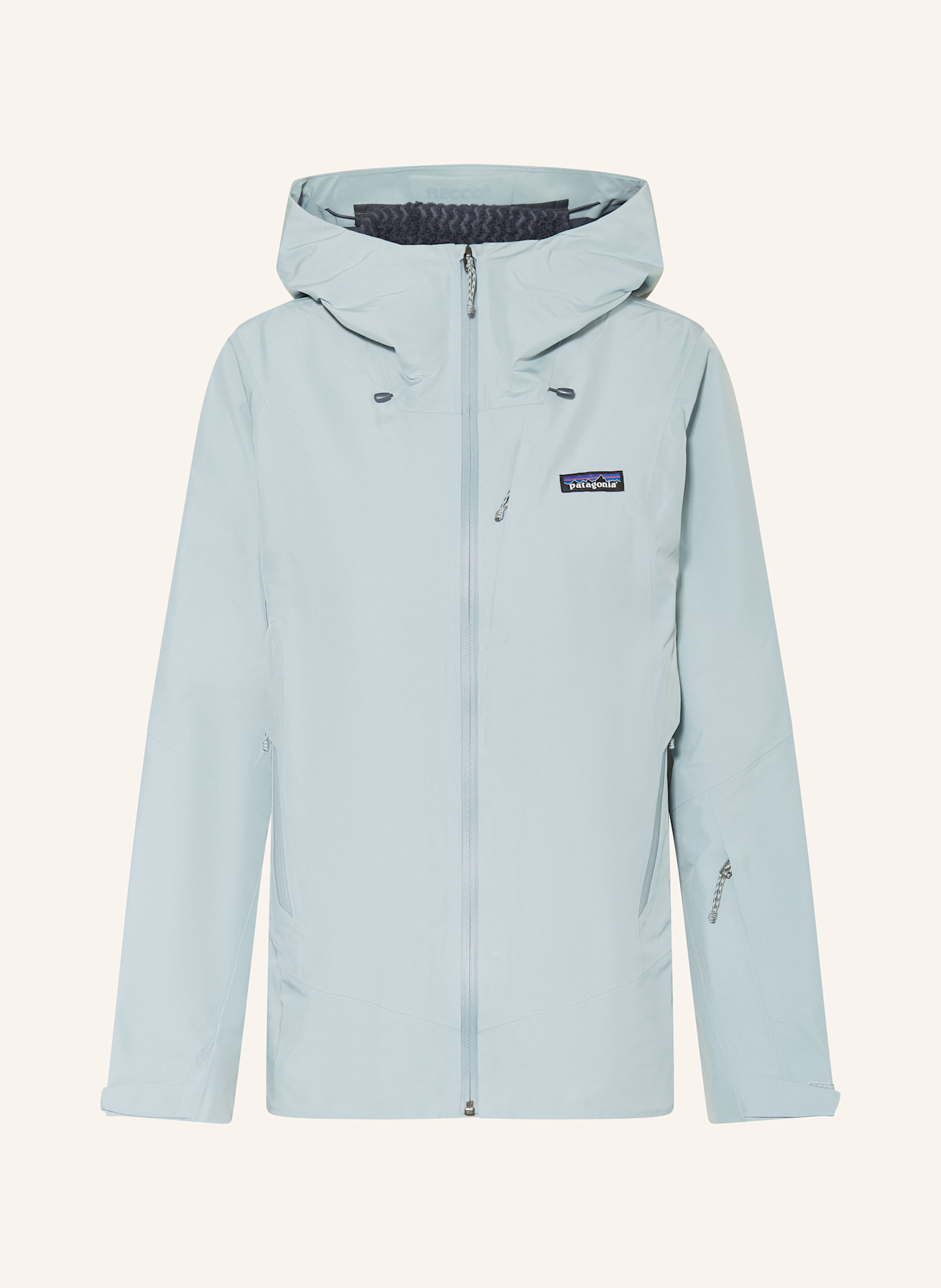 Patagonia white ski jacket online