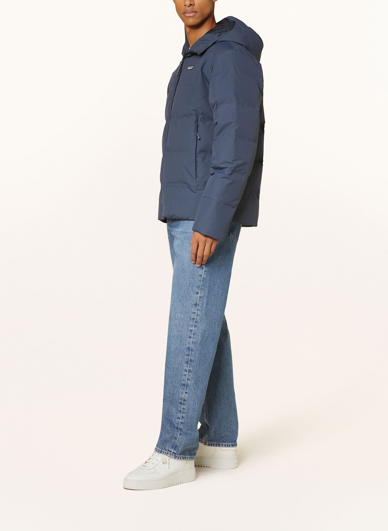 patagonia Donsjack JACKSON GLACIER: BLAUW