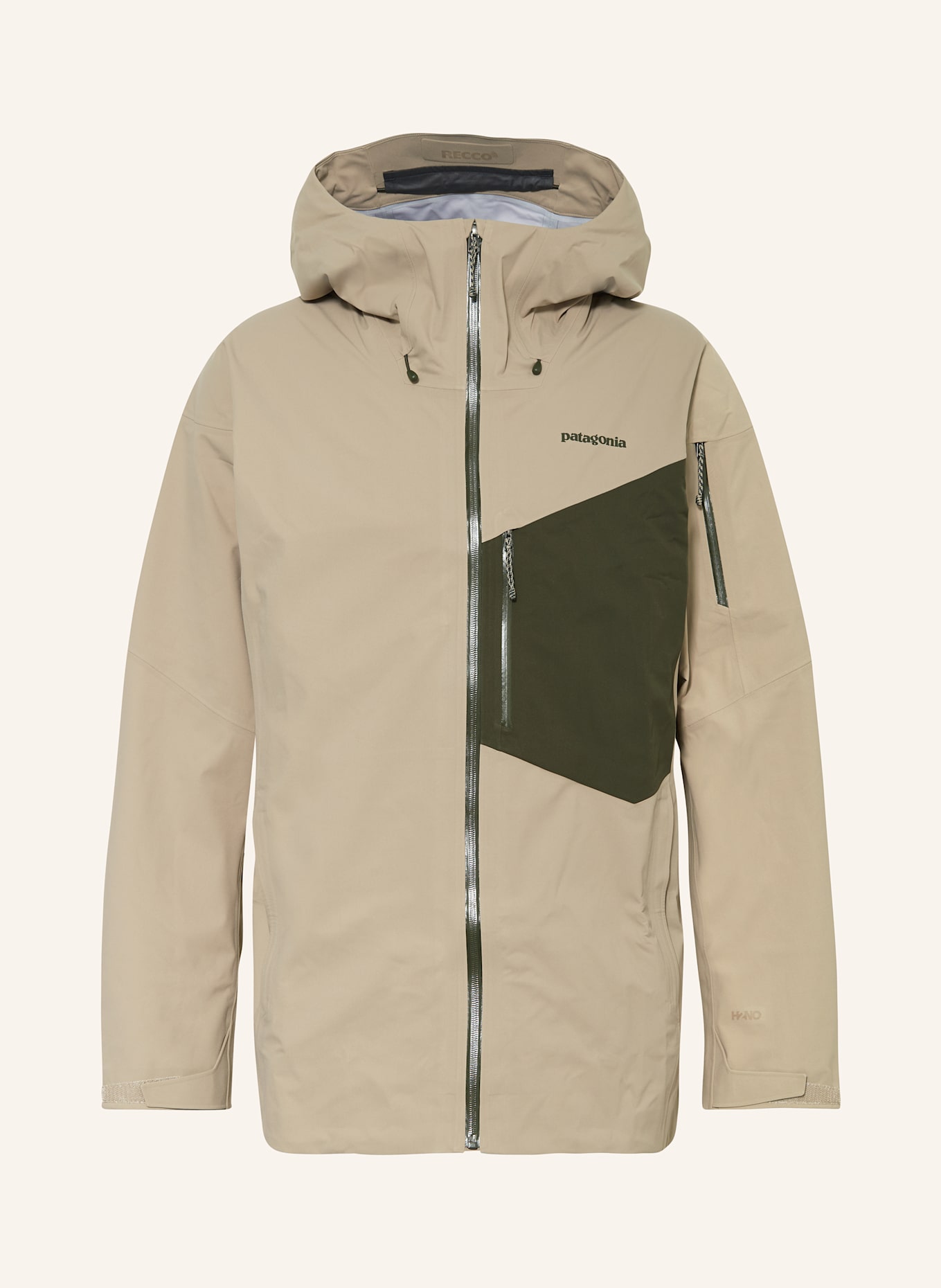 patagonia Skijacke SNOWDRIFTER: HELLBRAUN/ OLIV