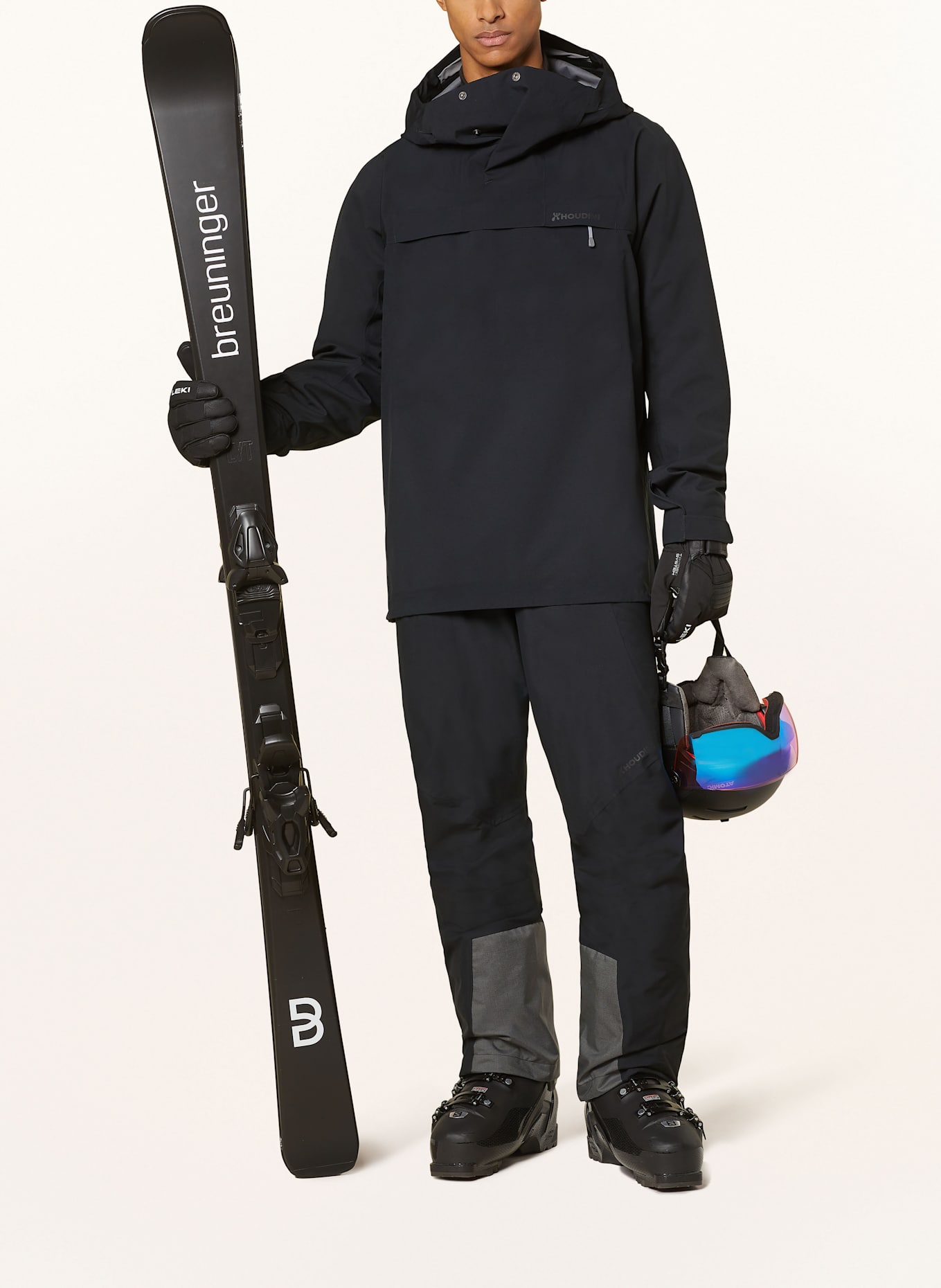 HOUDINI Hardshell-Skijacke SHELTER: SCHWARZ