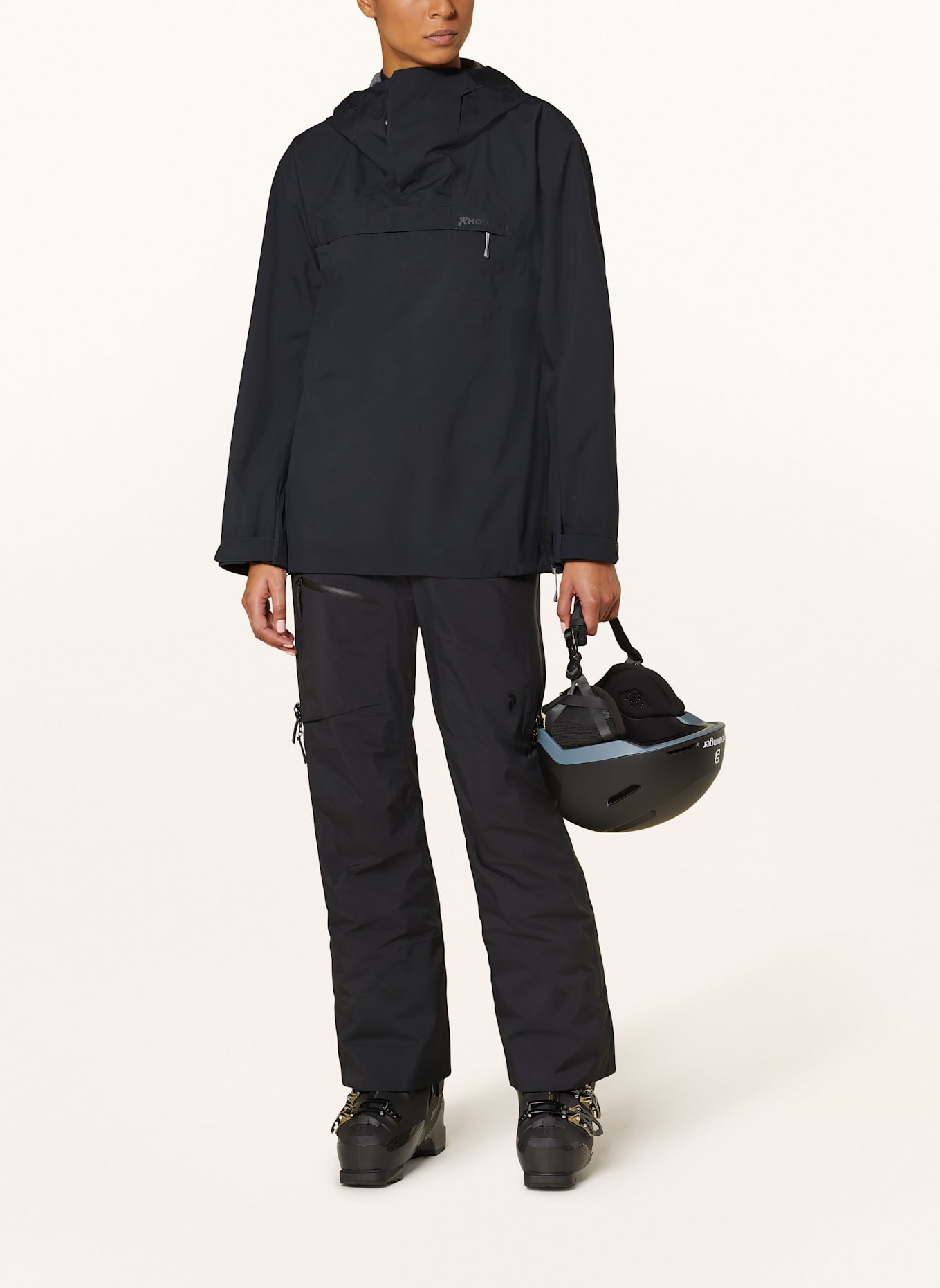 HOUDINI SHELTER hardshell ski jacket, Color: BLACK (Image 2)