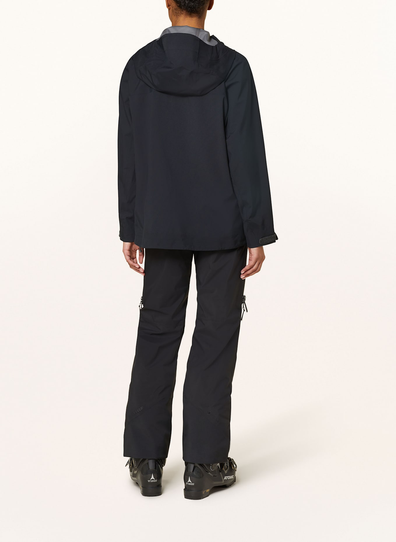 HOUDINI SHELTER hardshell ski jacket, Color: BLACK (Image 3)