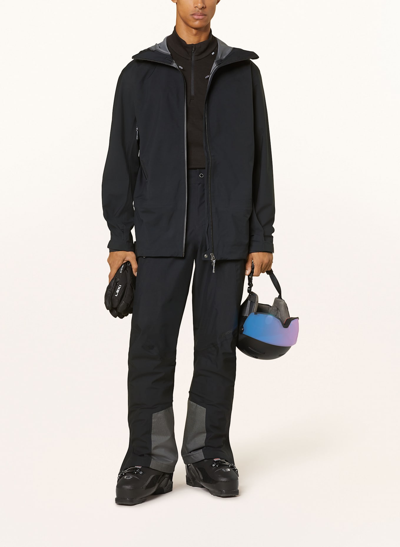 HOUDINI RIDE hardshell ski jacket, Color: BLACK (Image 2)