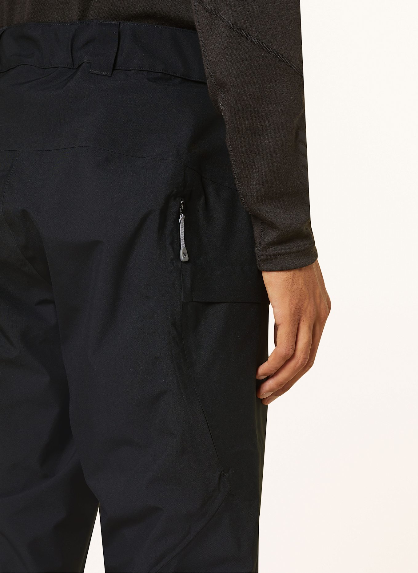 HOUDINI Hardshell-Skihose RIDE: SCHWARZ