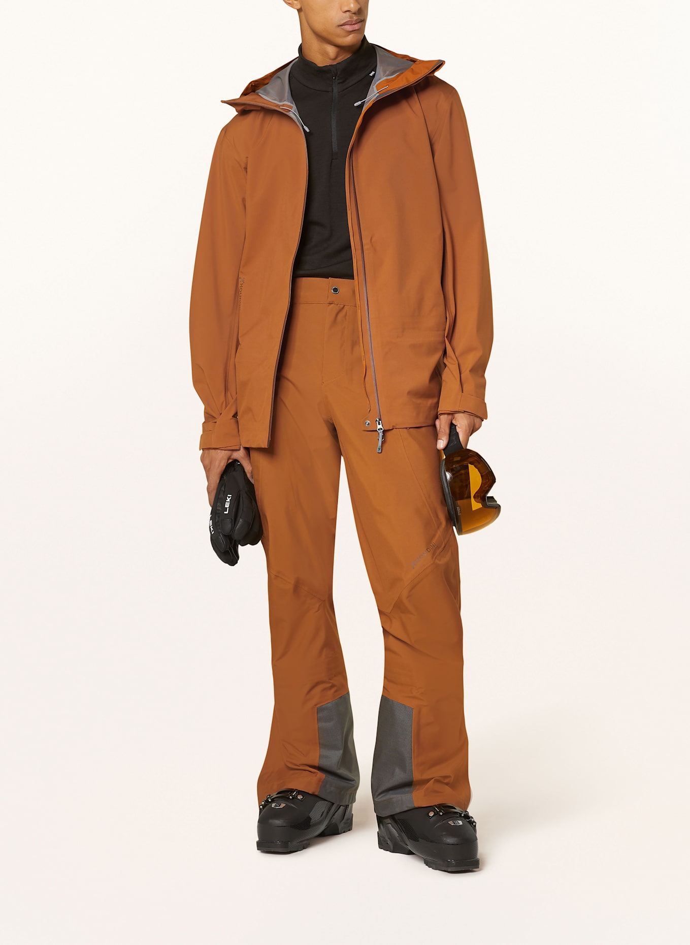 HOUDINI Hardshell-Skihose RIDE: COGNAC