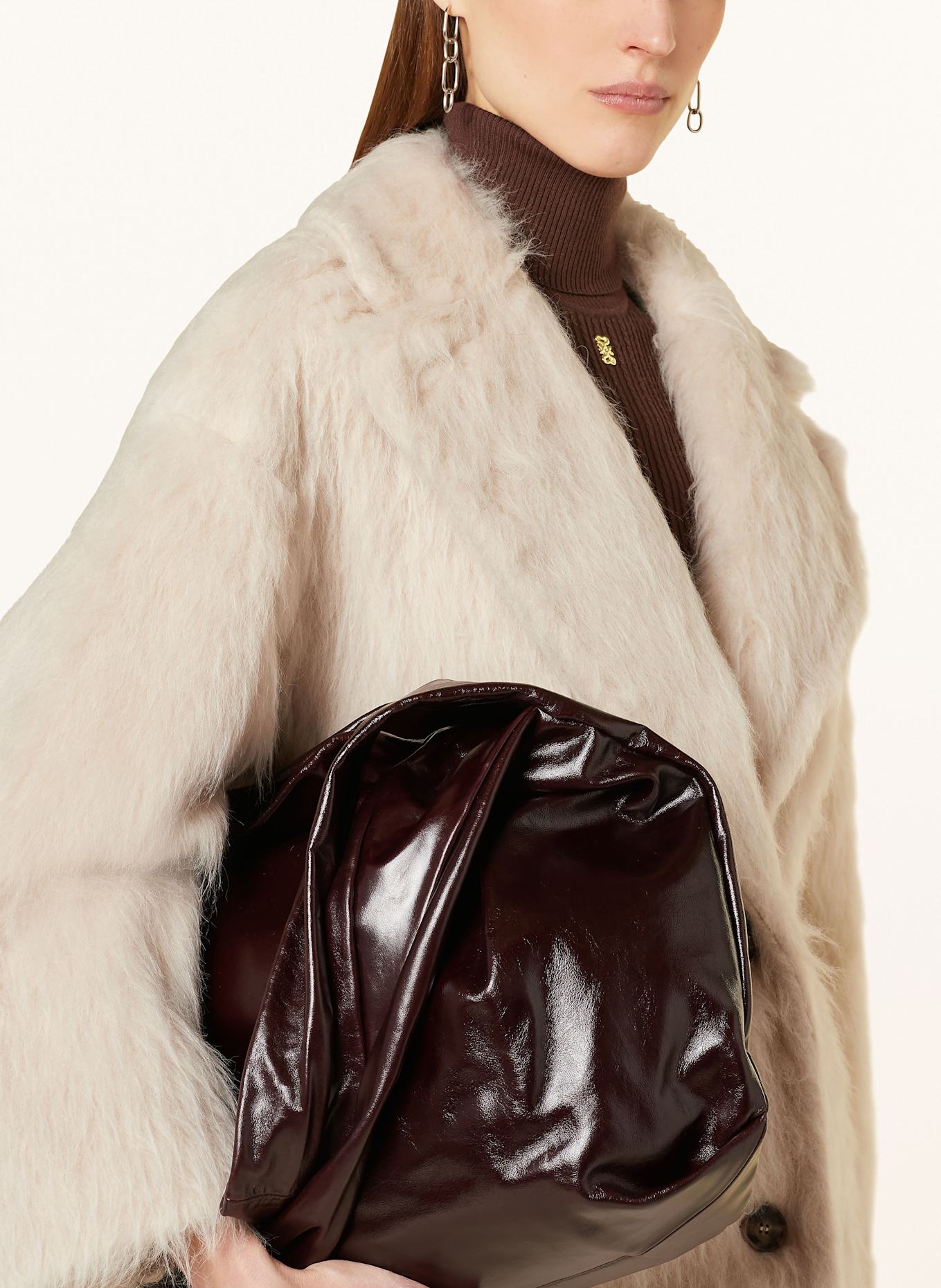 WEEKEND Max Mara CANTONE faux fur coat