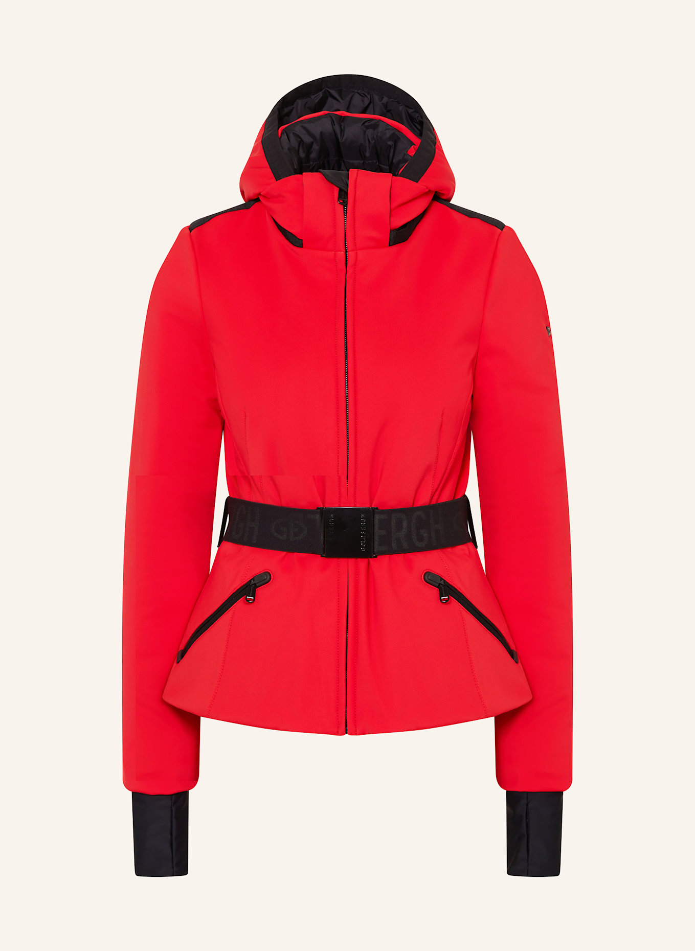 Red down ski jacket on sale