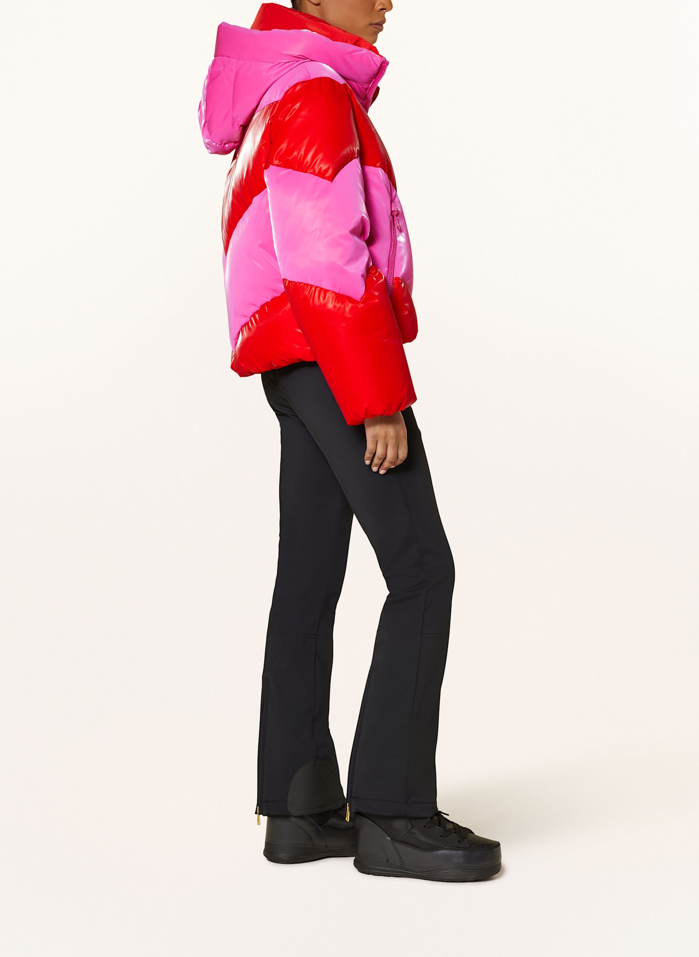 GOLDBERGH COURAGE down ski jacket, Color: RED/ PINK (Image 4)