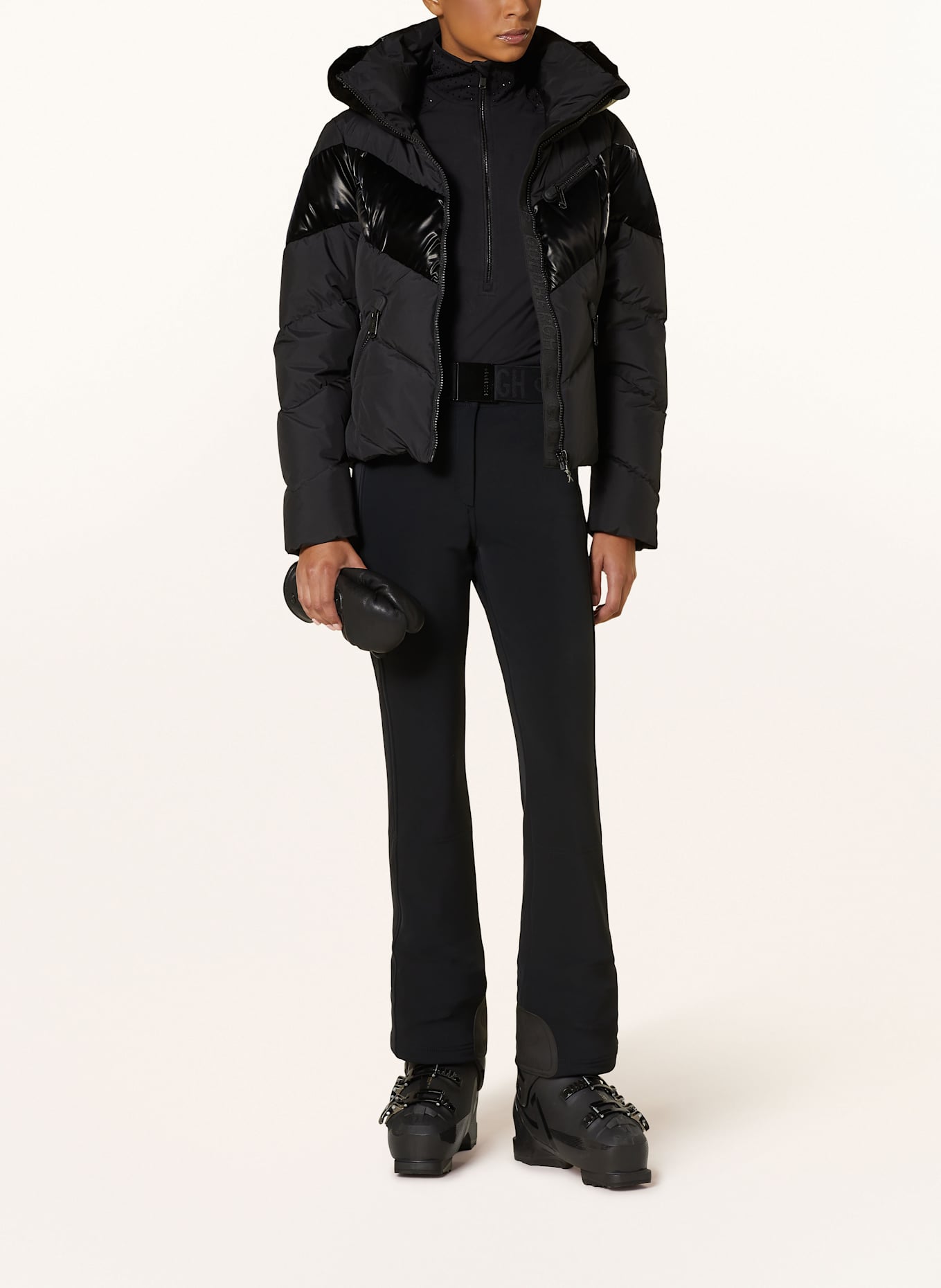 GOLDBERGH Down ski jacket MORAINE in black