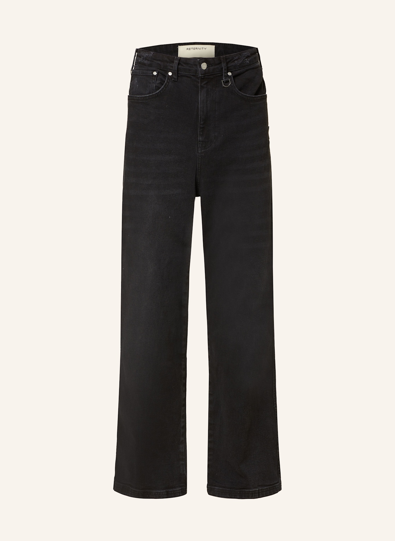 RETERNITY Jeans VÉRA Baggy Fit, Farbe: SCHWARZ (Bild 1)