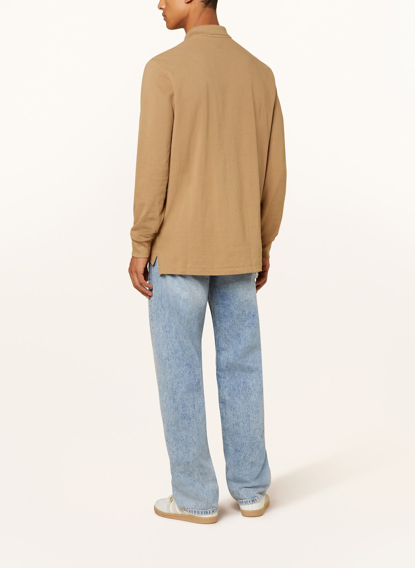 POLO SPORT Piqué-Poloshirt, Farbe: KHAKI (Bild 3)
