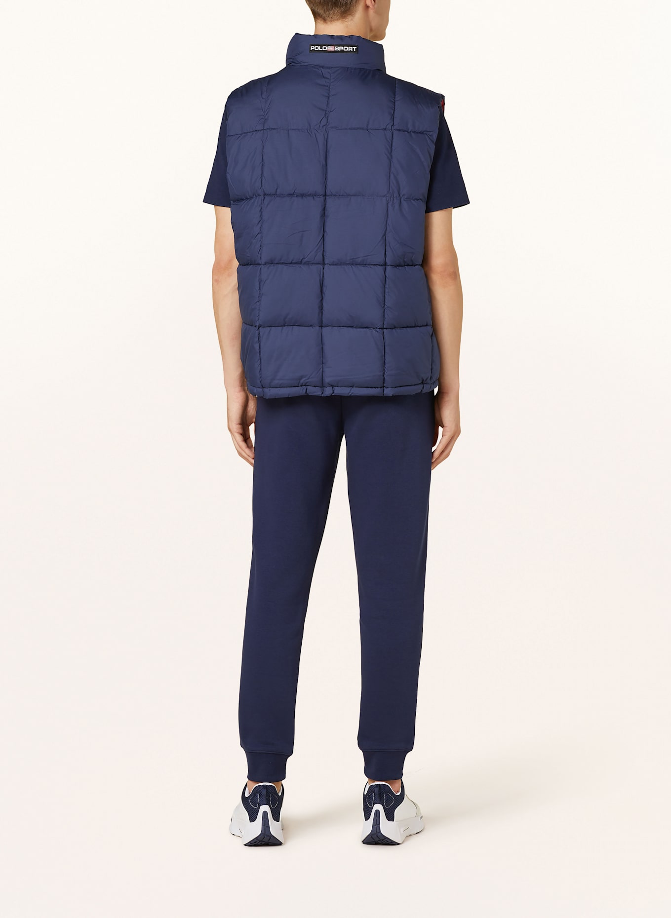 POLO SPORT Quilted vest: DARK BLUE