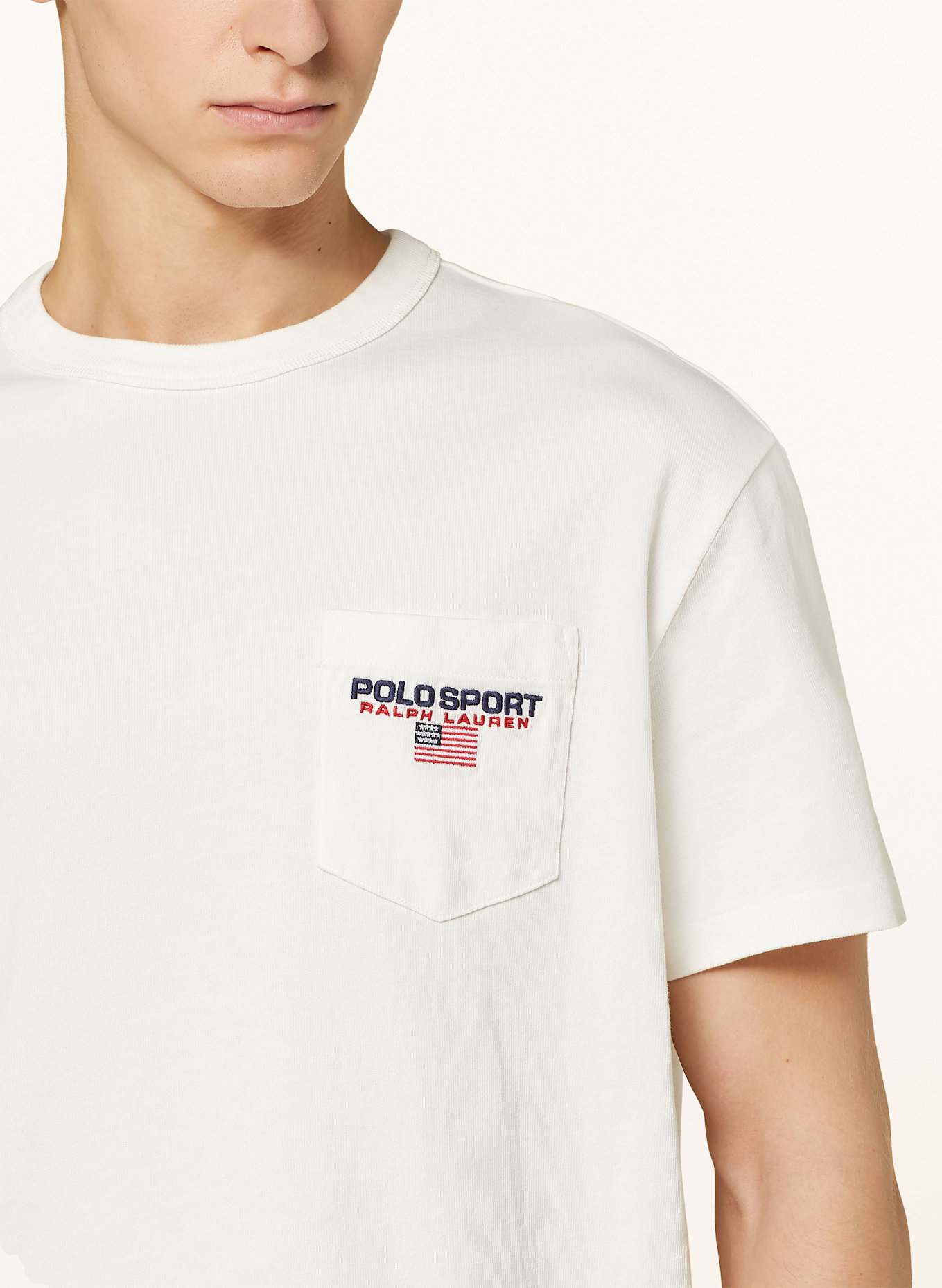 POLO SPORT T-Shirt, Farbe: ECRU (Bild 4)