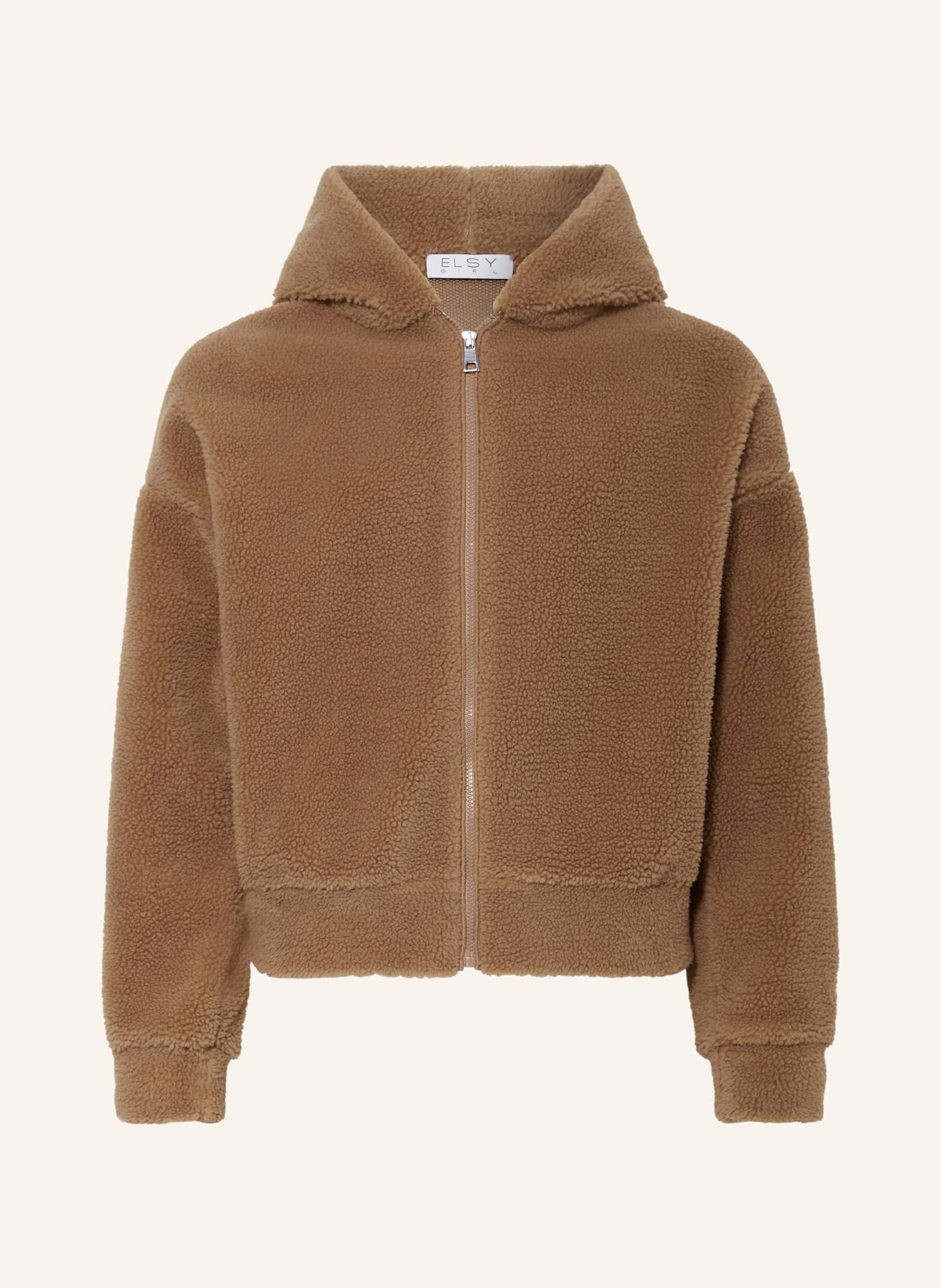 Teddy Jacke Jacke Vila White Label Teddyfell Jacke In Camel Outlet