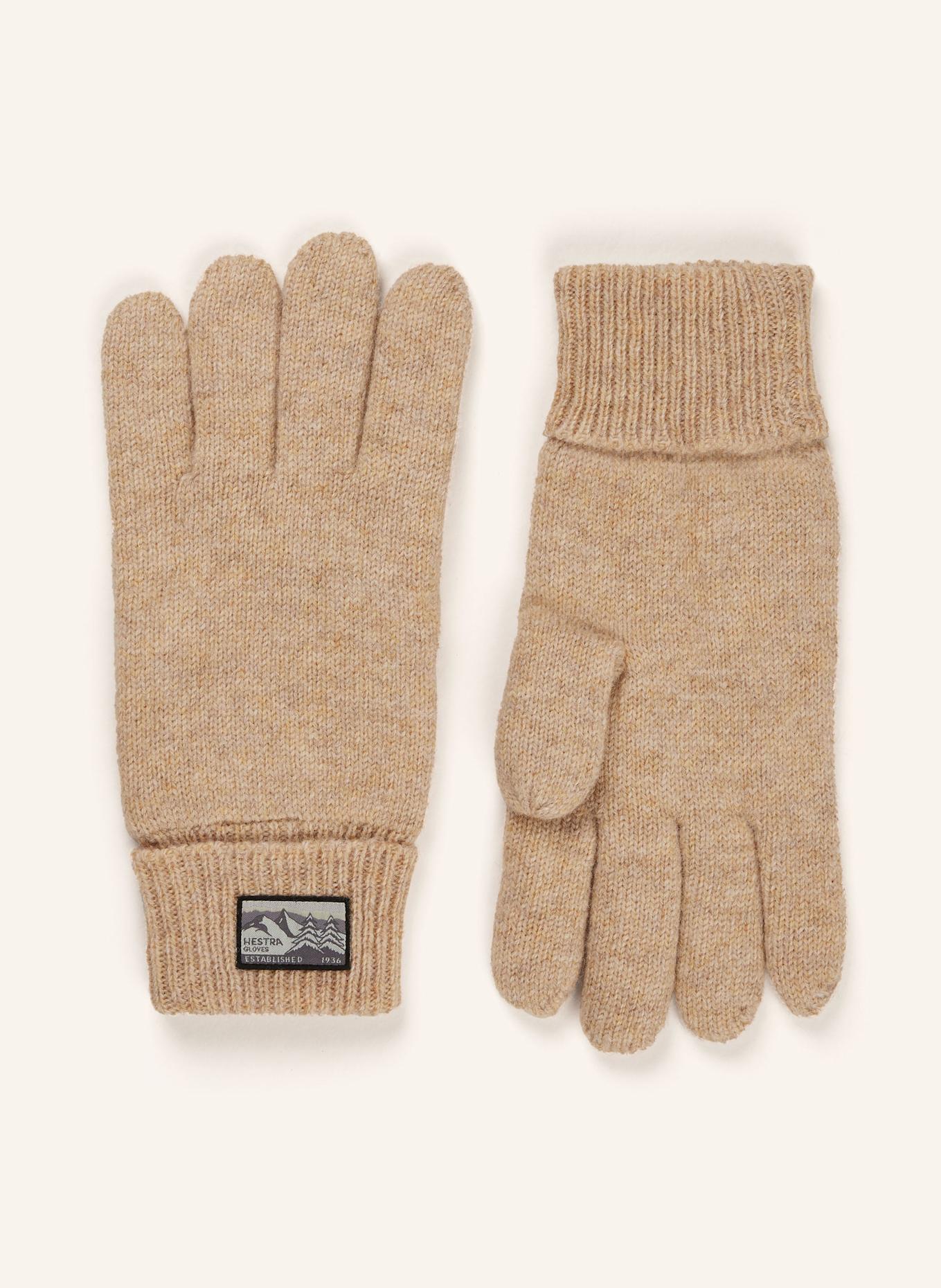 HESTRA Multisport gloves, Color: BEIGE (Image 1)