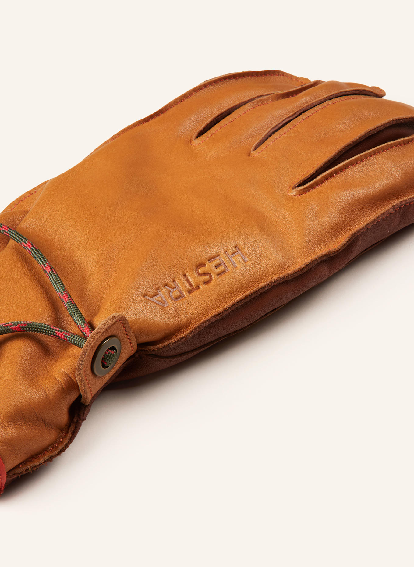 HESTRA Lederhandschuhe WAKAYMA: COGNAC
