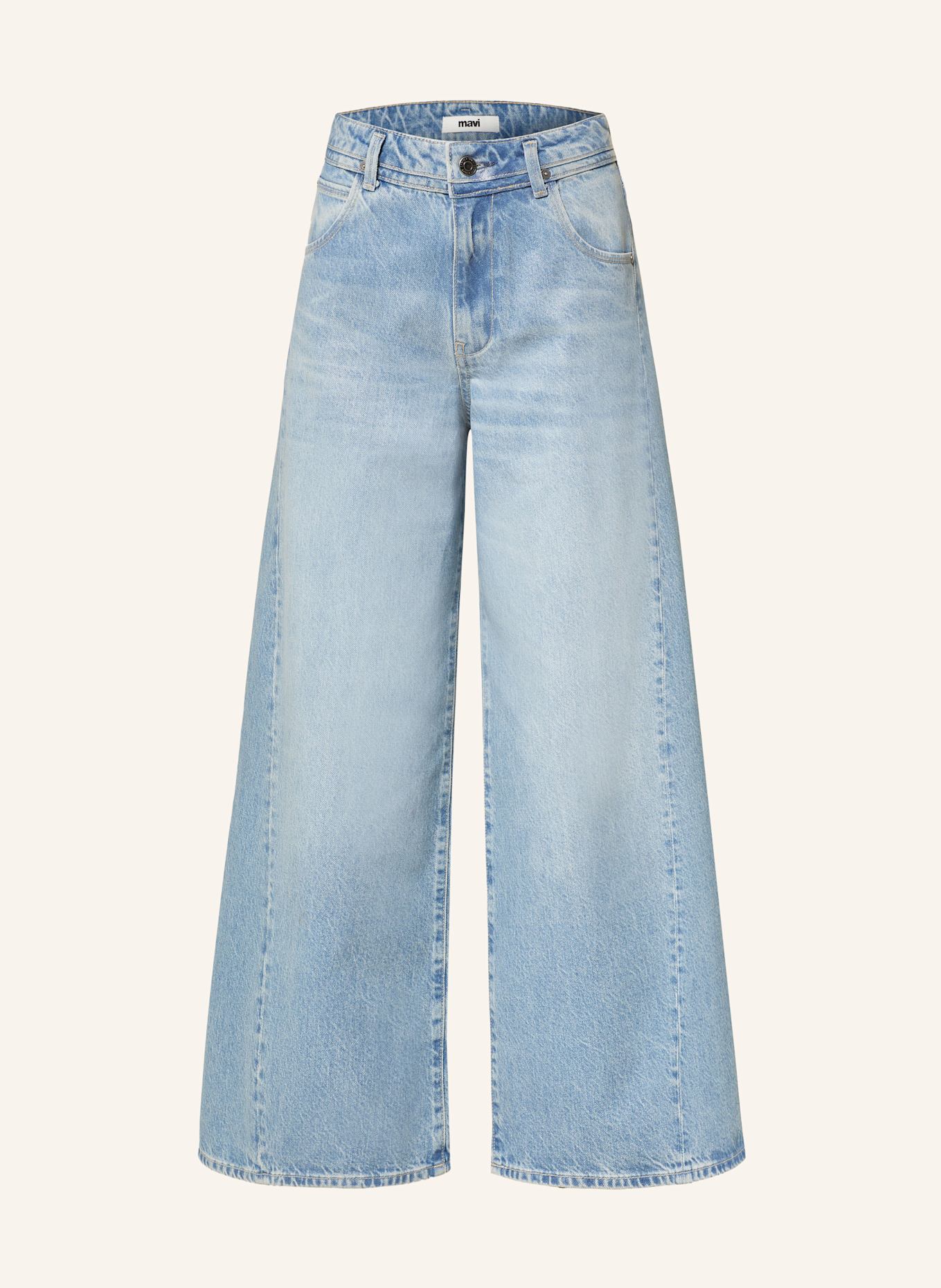 mavi Coated Jeans ERICA: 88363 mid wet look