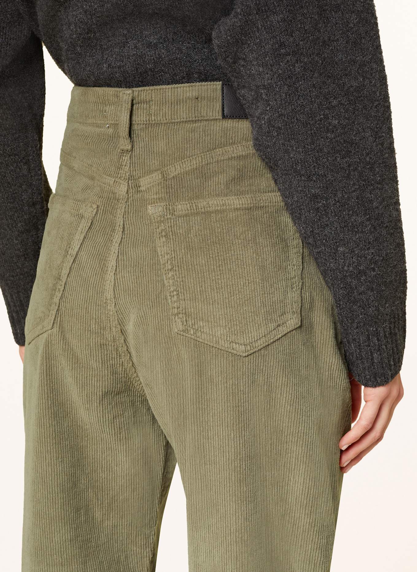 mavi Cordhose LAURA: HELLGRÜN