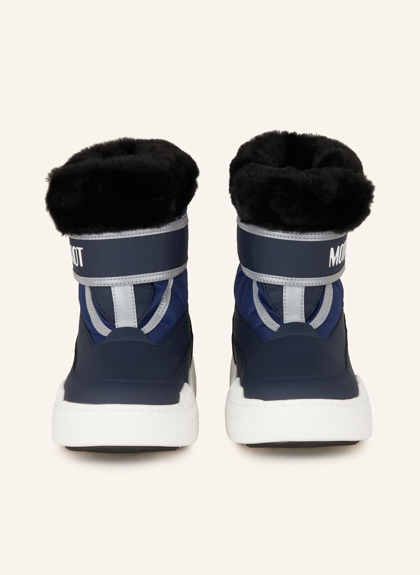 MOON BOOT Moon Boots PARK STRAP: DUNKELBLAU