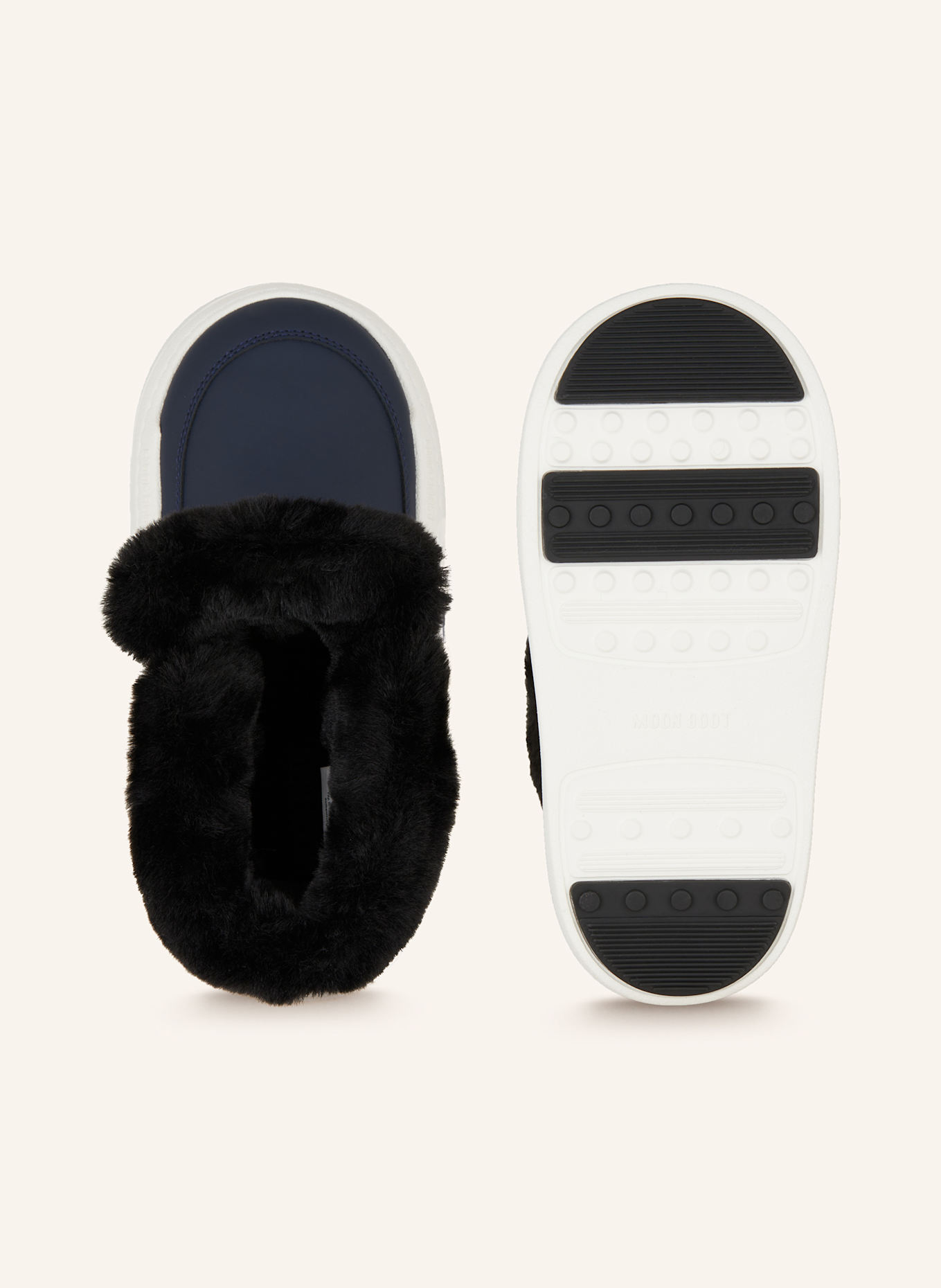 MOON BOOT Moon Boots PARK STRAP: DUNKELBLAU