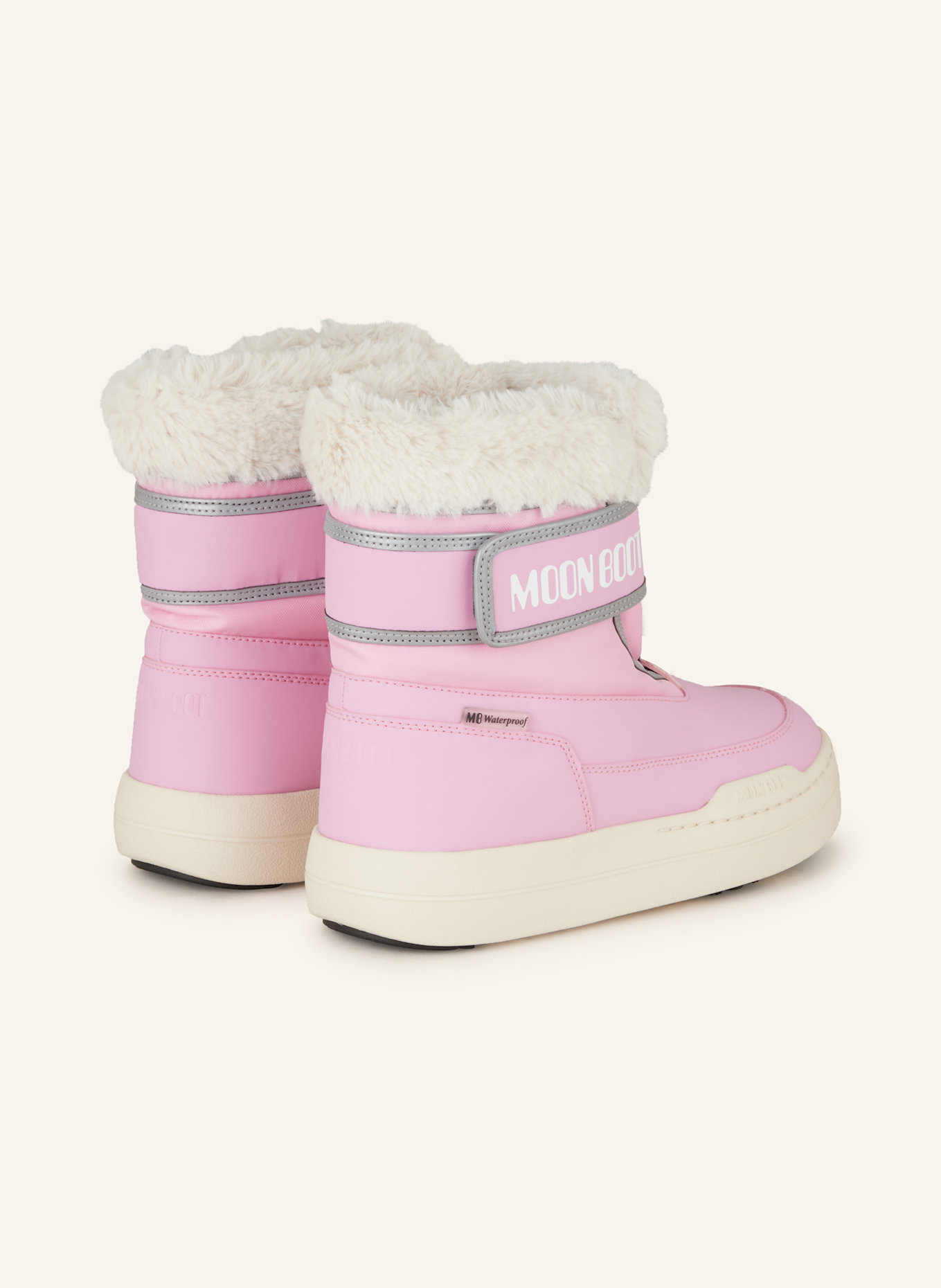 MOON BOOT Moon Boots PARK STRAP: RŮŽOVÁ