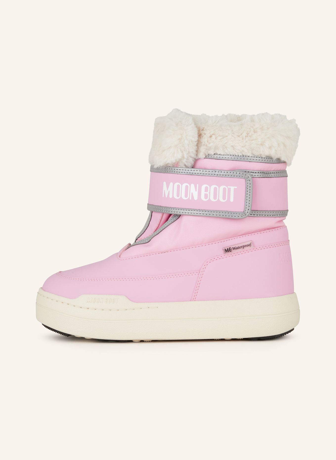 MOON BOOT Moon Boots PARK STRAP: RŮŽOVÁ