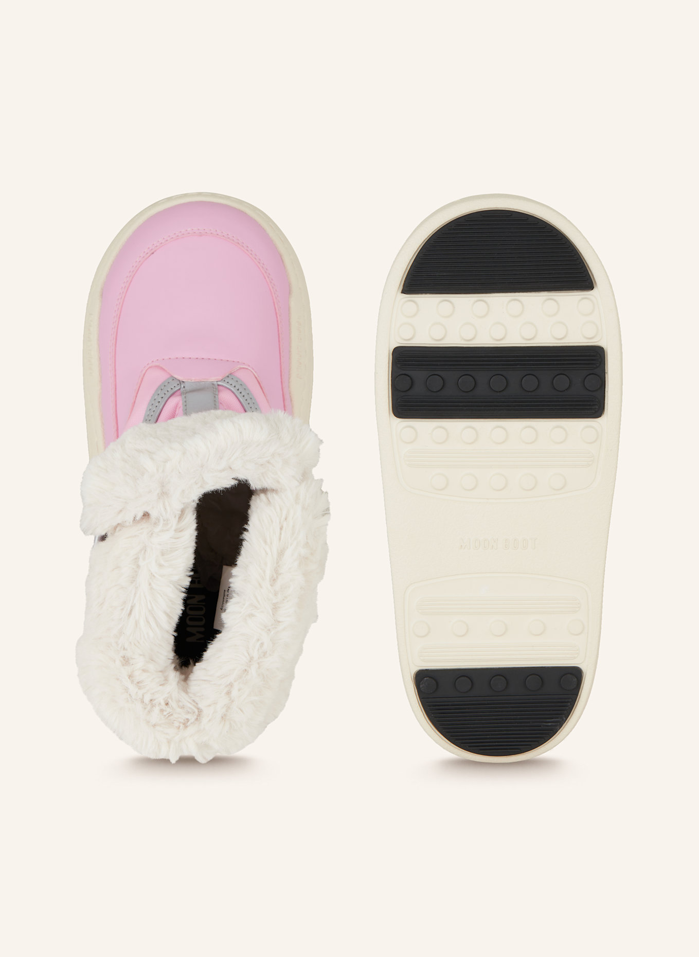 MOON BOOT Moon Boots PARK STRAP: RŮŽOVÁ