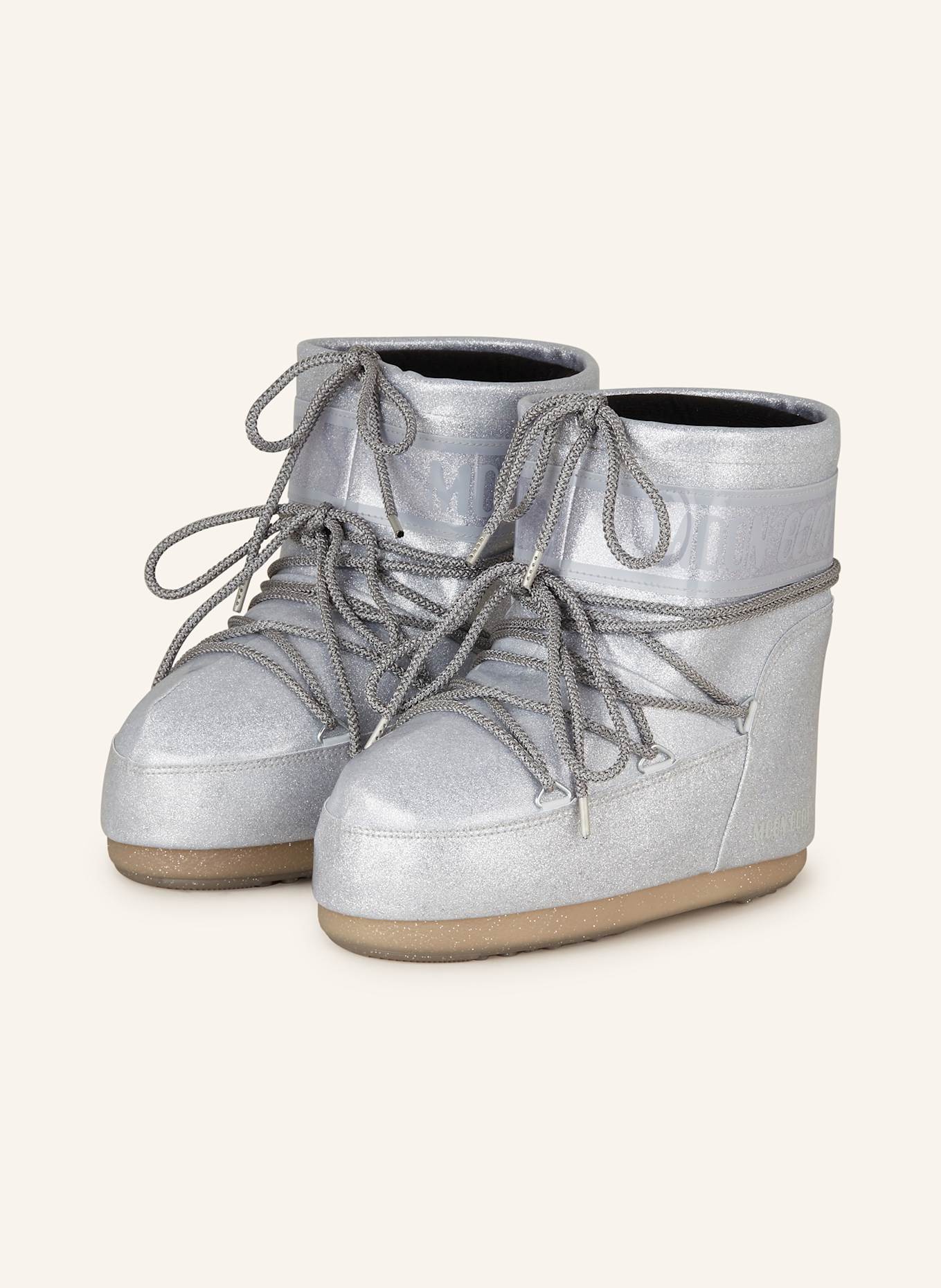 Moon boot low glitter cheap