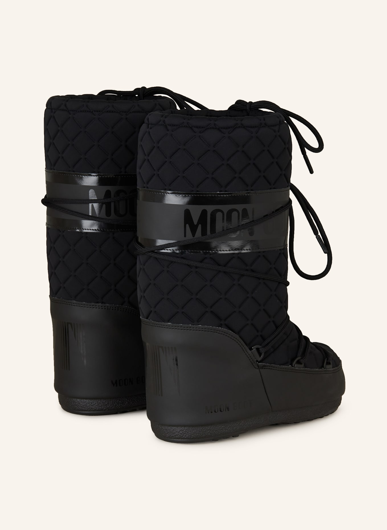MOON BOOT Moon boots ICON QUILT in black