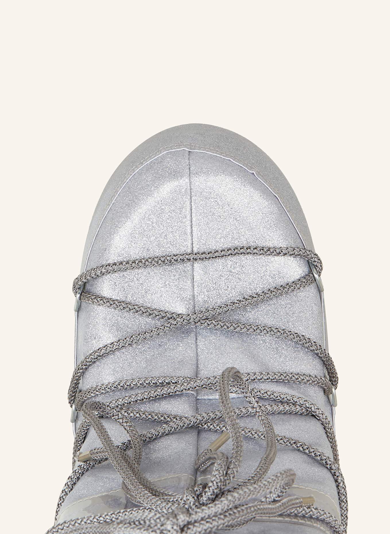 MOON BOOT Moon boots ICON GLITTER in silver
