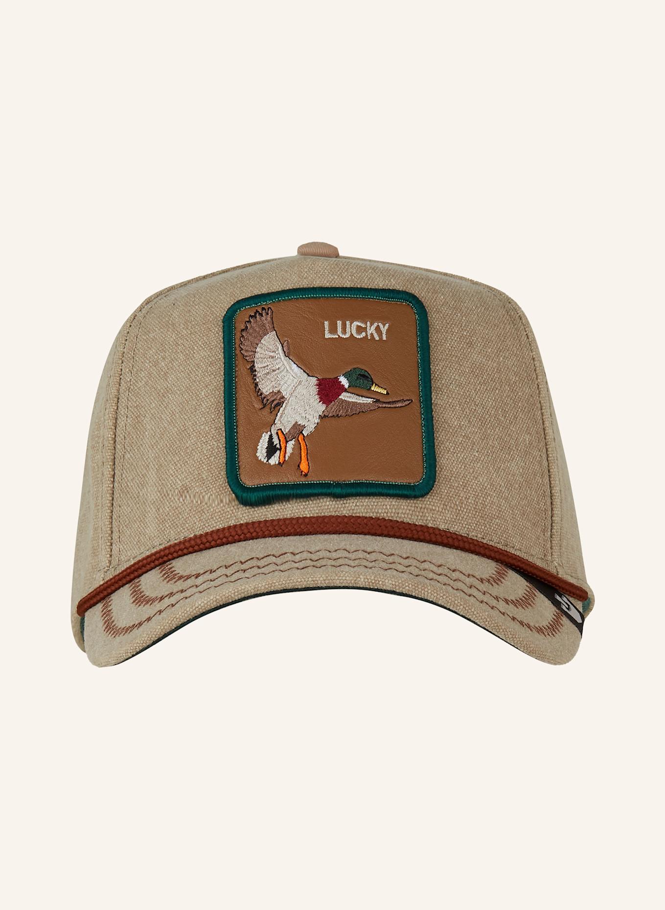 GOORIN BROS. Czapka z daszkiem LUCKY DUCK, Kolor: BEŻOWY/ BRĄZOWY (Obrazek 2)