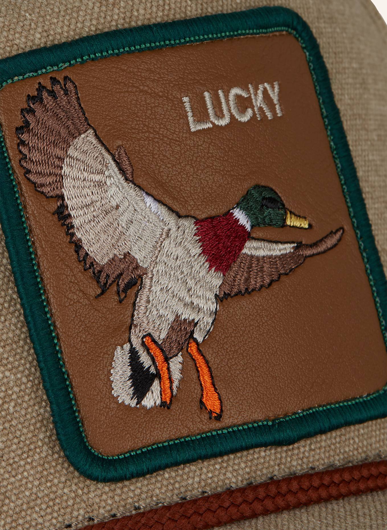 GOORIN BROS. Czapka z daszkiem LUCKY DUCK, Kolor: BEŻOWY/ BRĄZOWY (Obrazek 4)