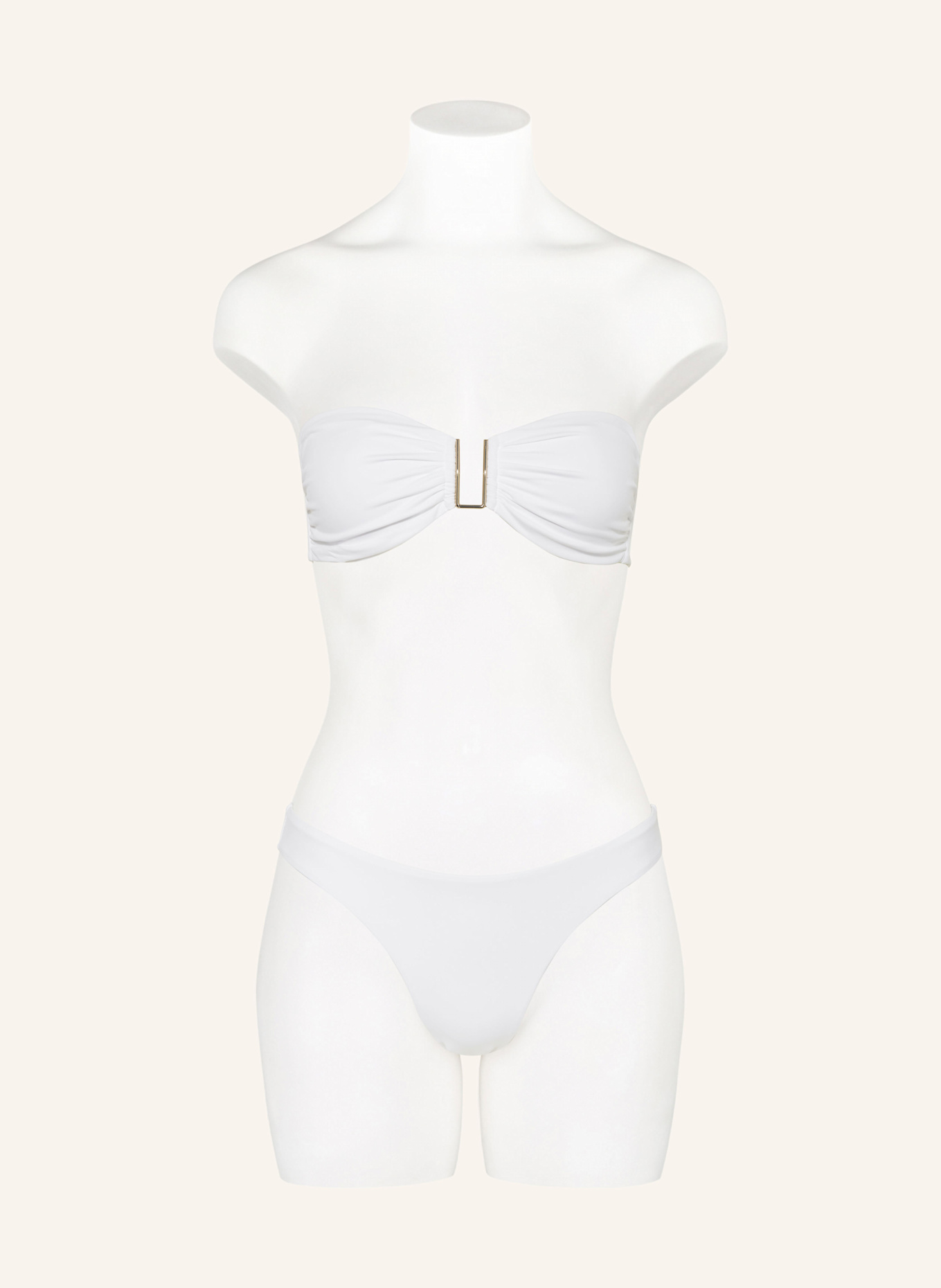 MELISSA ODABASH Bandeau-Bikini BARCELONA: WEISS